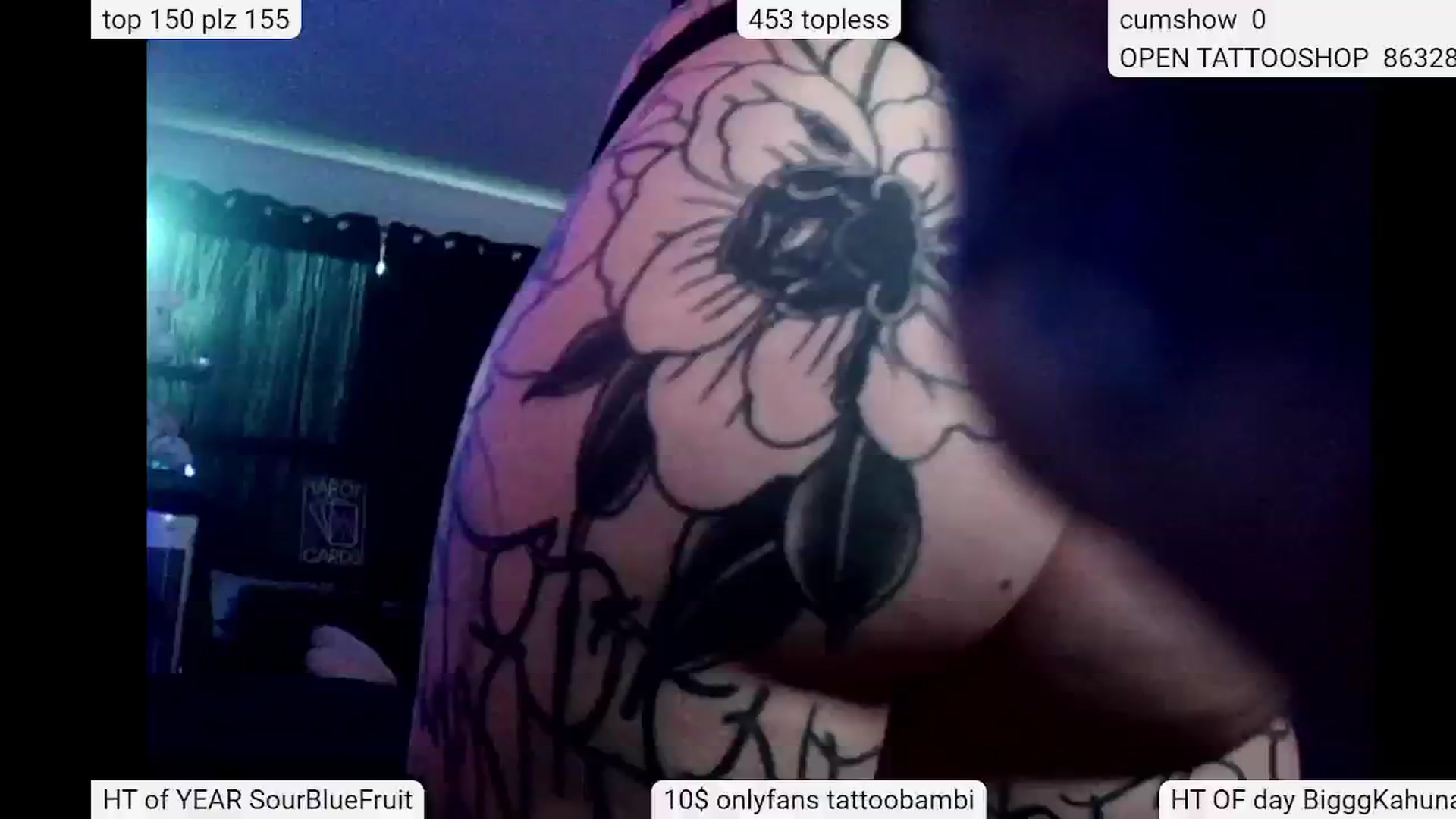 Gallery image thumbnail from Tattoobambi's myfreecams stream on, 05/11/2024, 24:44 image 7 of 20