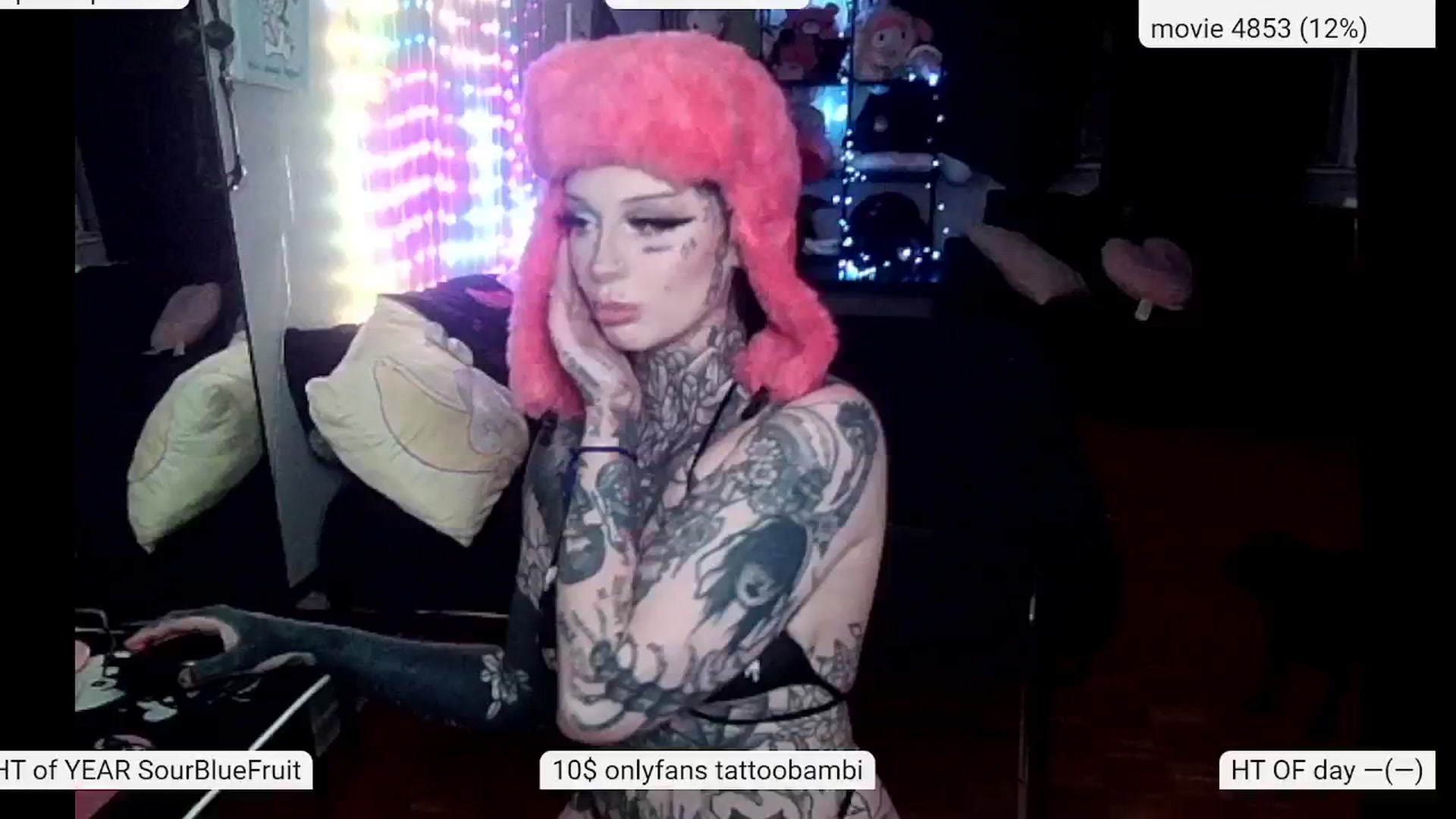 Gallery image thumbnail from Tattoobambi's myfreecams stream on, 05/18/2024, 03:26 image 5 of 20