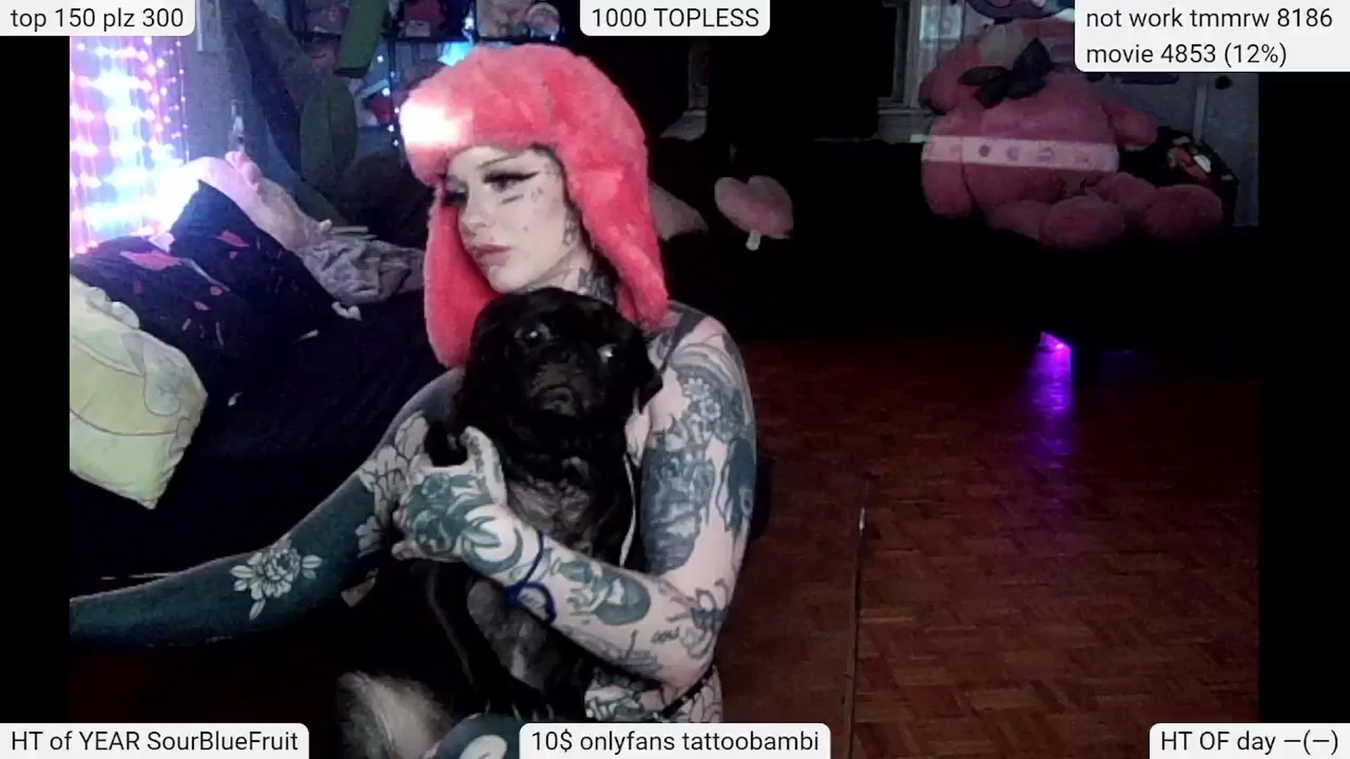 Gallery image thumbnail from Tattoobambi's myfreecams stream on, 05/18/2024, 03:26 image 20 of 20