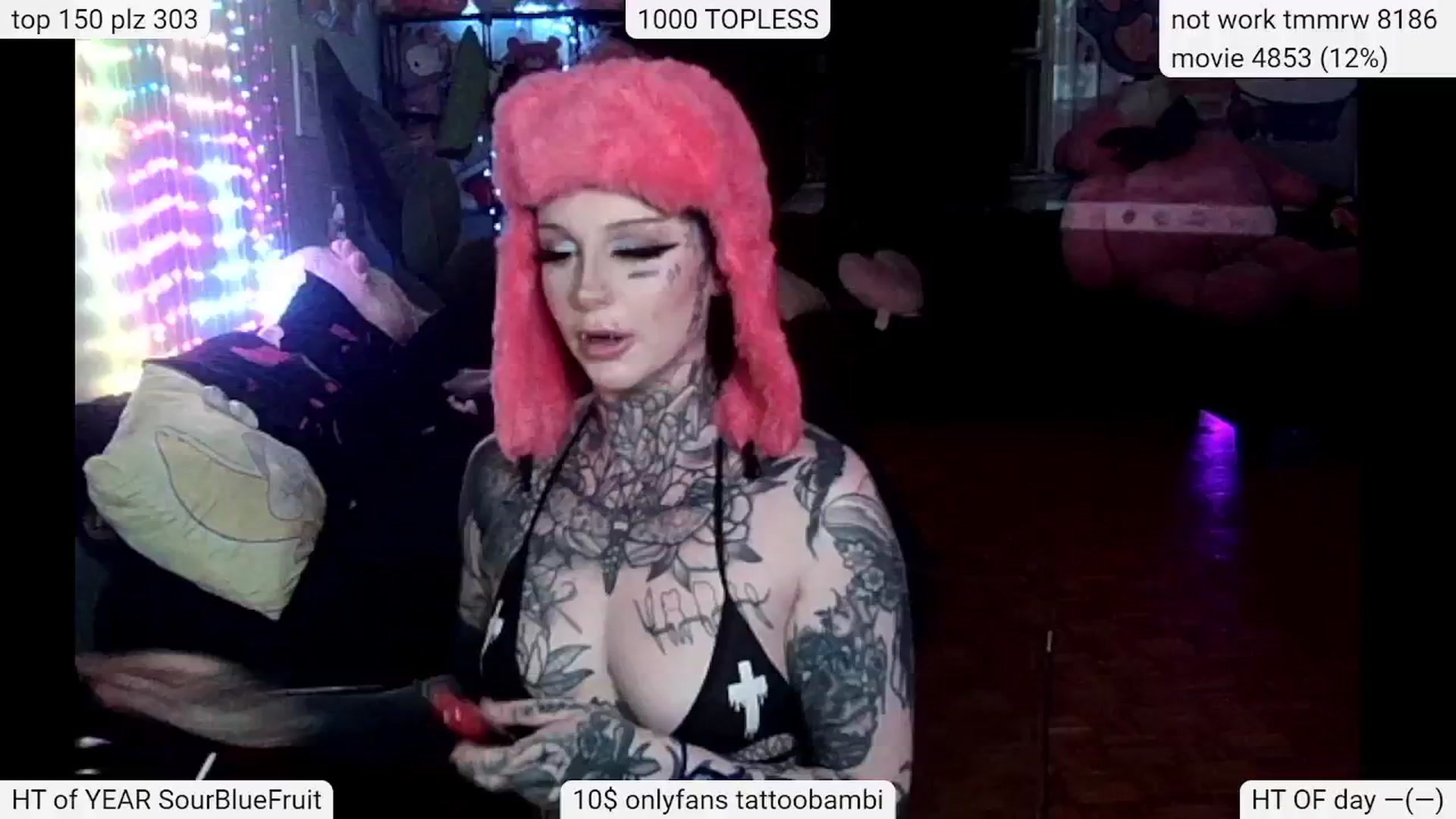 Gallery image thumbnail from Tattoobambi's myfreecams stream on, 05/18/2024, 03:26 image 16 of 20