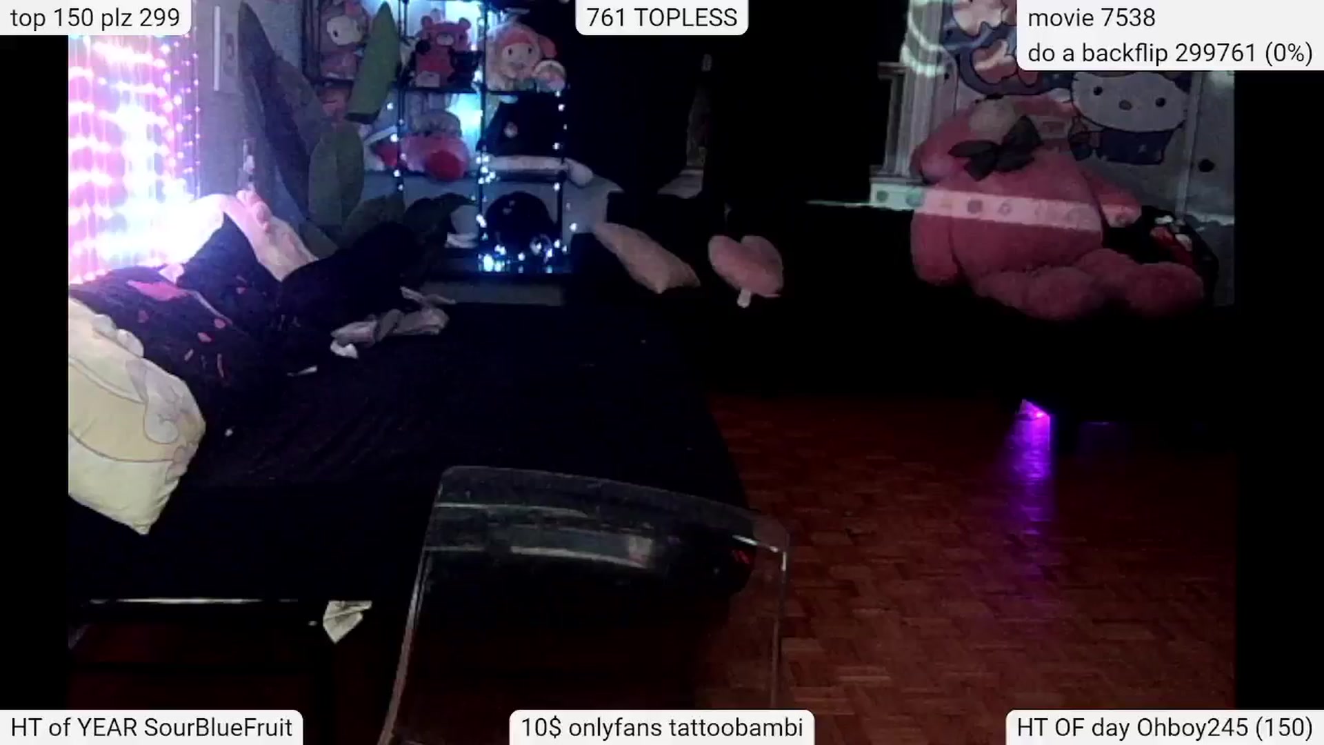 Gallery image thumbnail from Tattoobambi's myfreecams stream on, 05/18/2024, 04:15 image 7 of 20