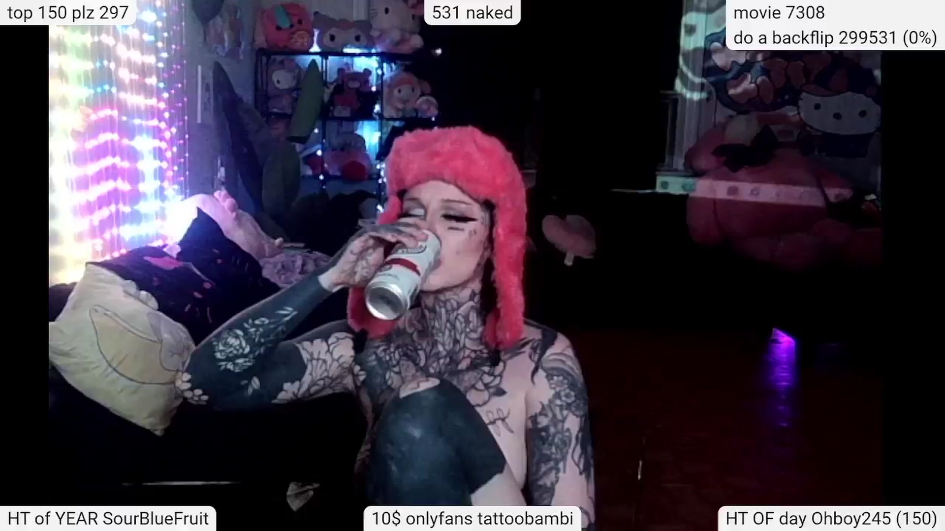 Gallery image thumbnail from Tattoobambi's myfreecams stream on, 05/18/2024, 04:15 image 13 of 20