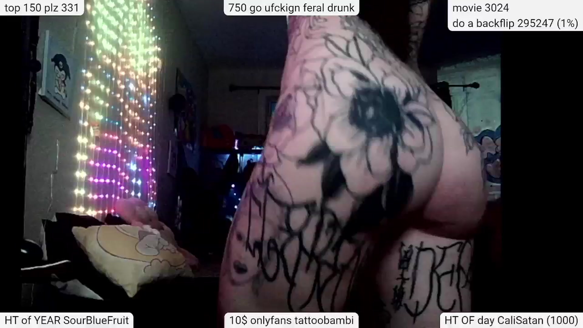 Gallery image thumbnail from Tattoobambi's myfreecams stream on, 05/21/2024, 01:44 image 16 of 20