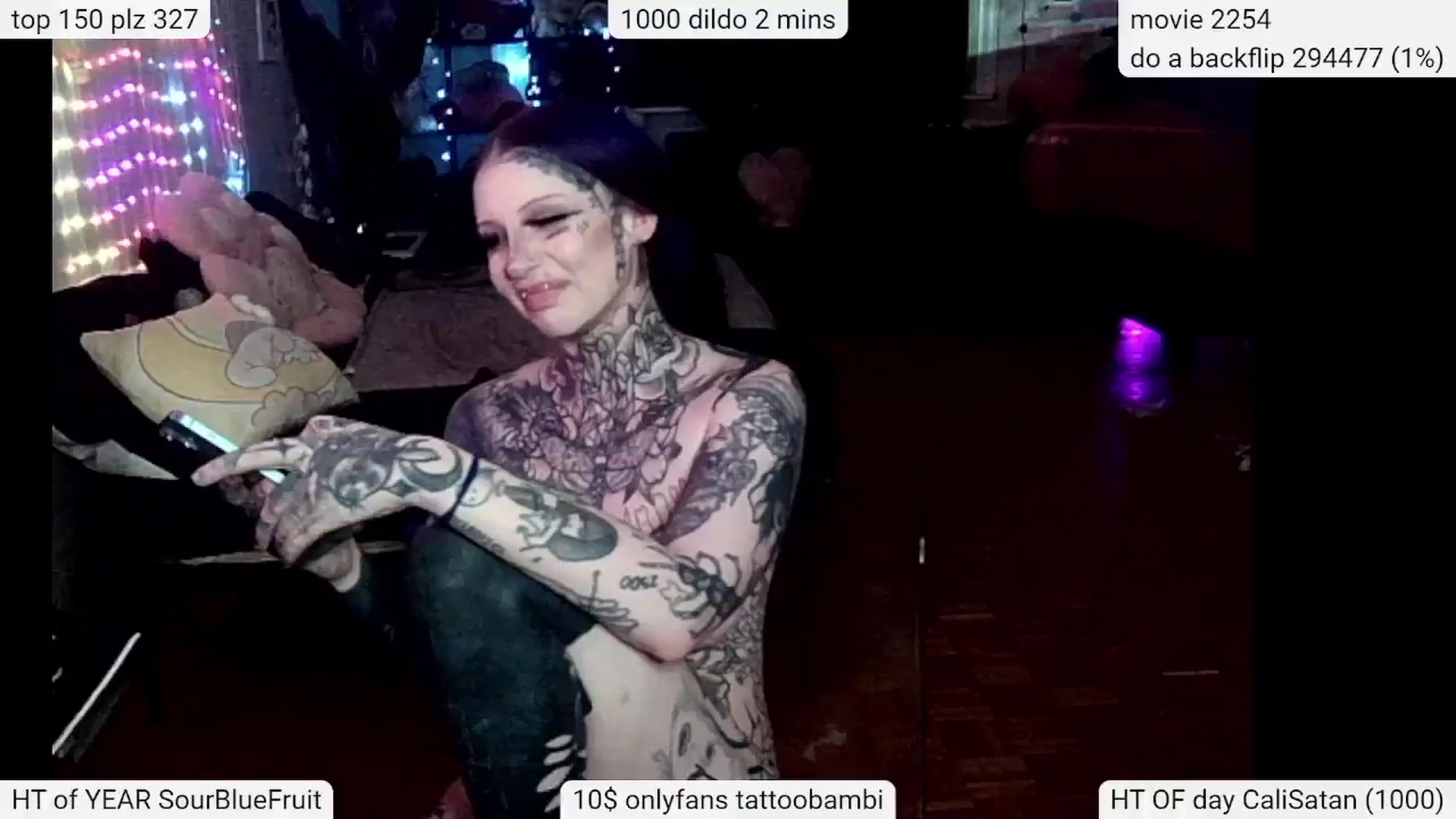Gallery image thumbnail from Tattoobambi's myfreecams stream on, 05/21/2024, 01:44 image 17 of 20
