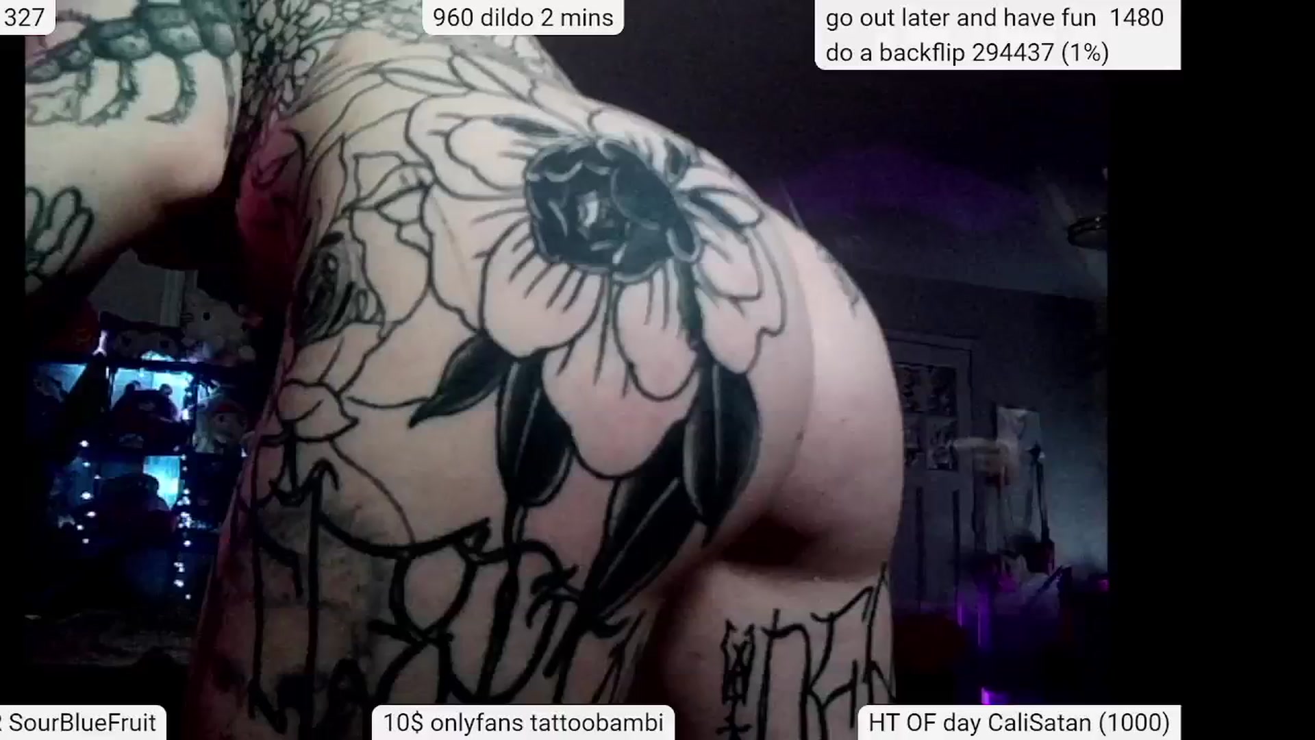 Gallery image thumbnail from Tattoobambi's myfreecams stream on, 05/21/2024, 01:44 image 19 of 20