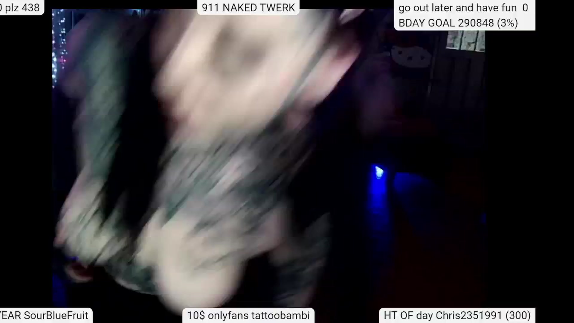 Gallery image thumbnail from Tattoobambi's myfreecams stream on, 05/26/2024, 24:44 image 17 of 20