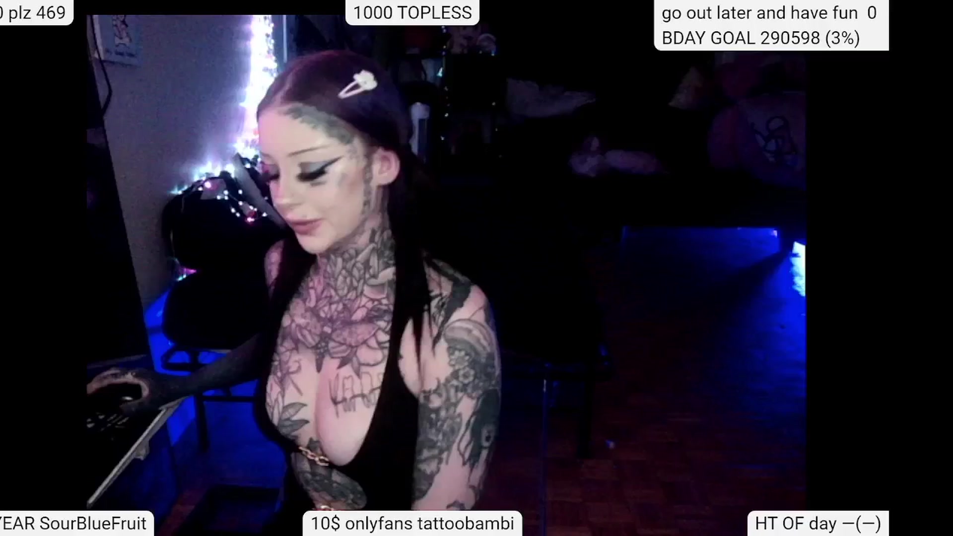 Gallery image thumbnail from Tattoobambi's myfreecams stream on, 05/27/2024, 03:16 image 4 of 20