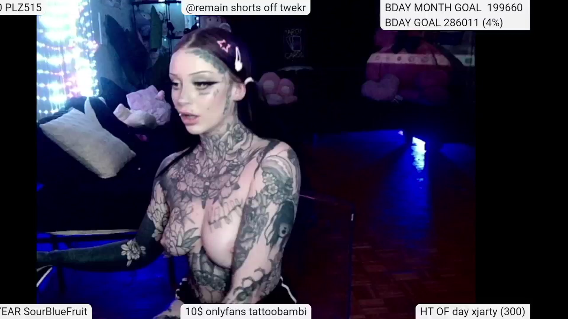 Gallery image thumbnail from Tattoobambi's myfreecams stream on, 05/31/2024, 03:15 image 7 of 20