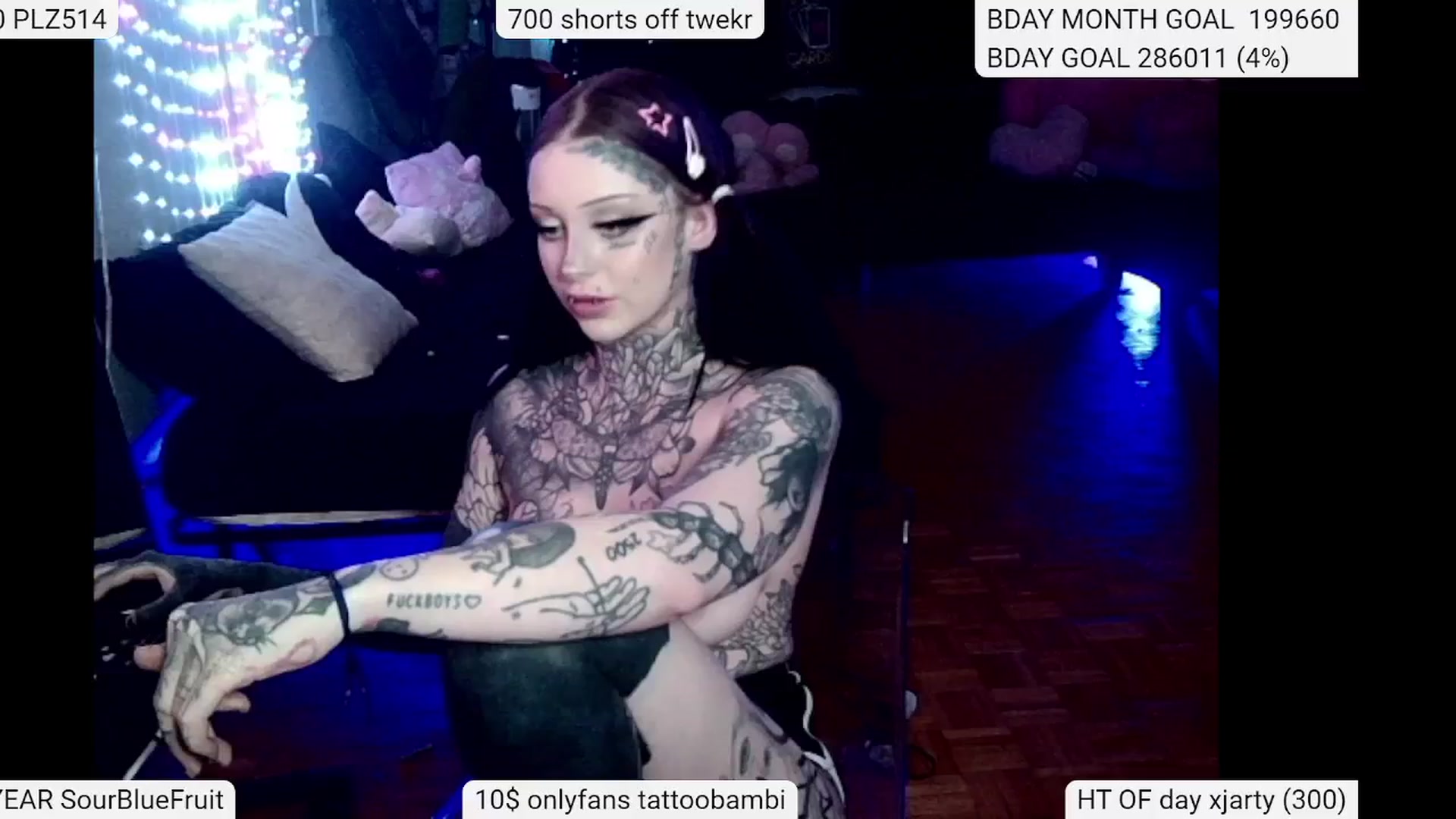 Gallery image thumbnail from Tattoobambi's myfreecams stream on, 05/31/2024, 03:15 image 12 of 20