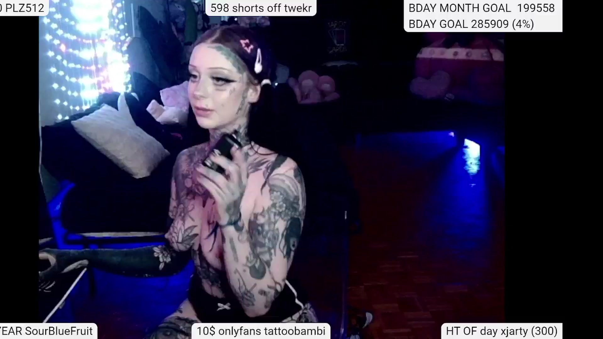 Gallery image thumbnail from Tattoobambi's myfreecams stream on, 05/31/2024, 03:15 image 14 of 20