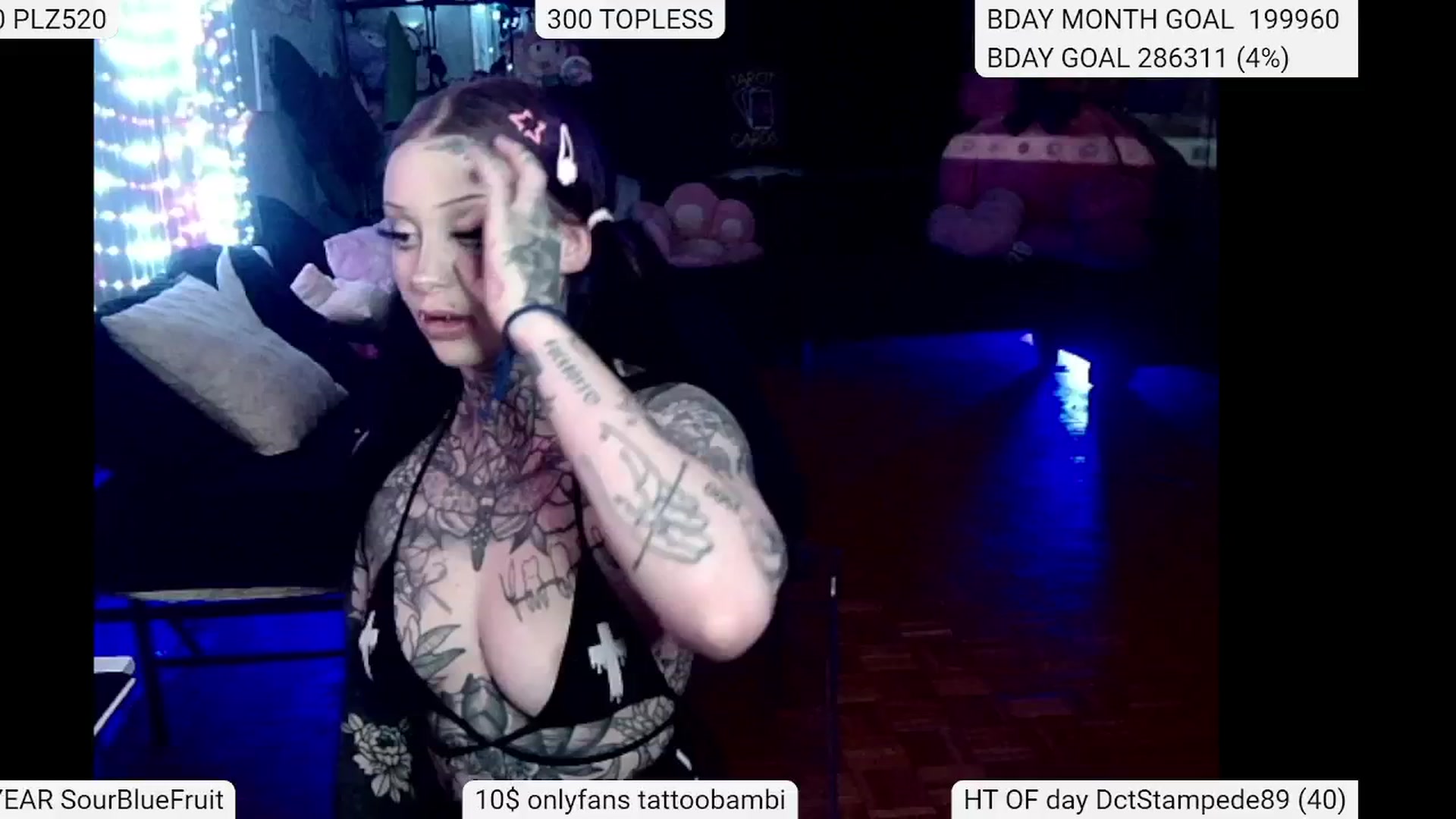 Gallery image thumbnail from Tattoobambi's myfreecams stream on, 05/31/2024, 03:15 image 6 of 20