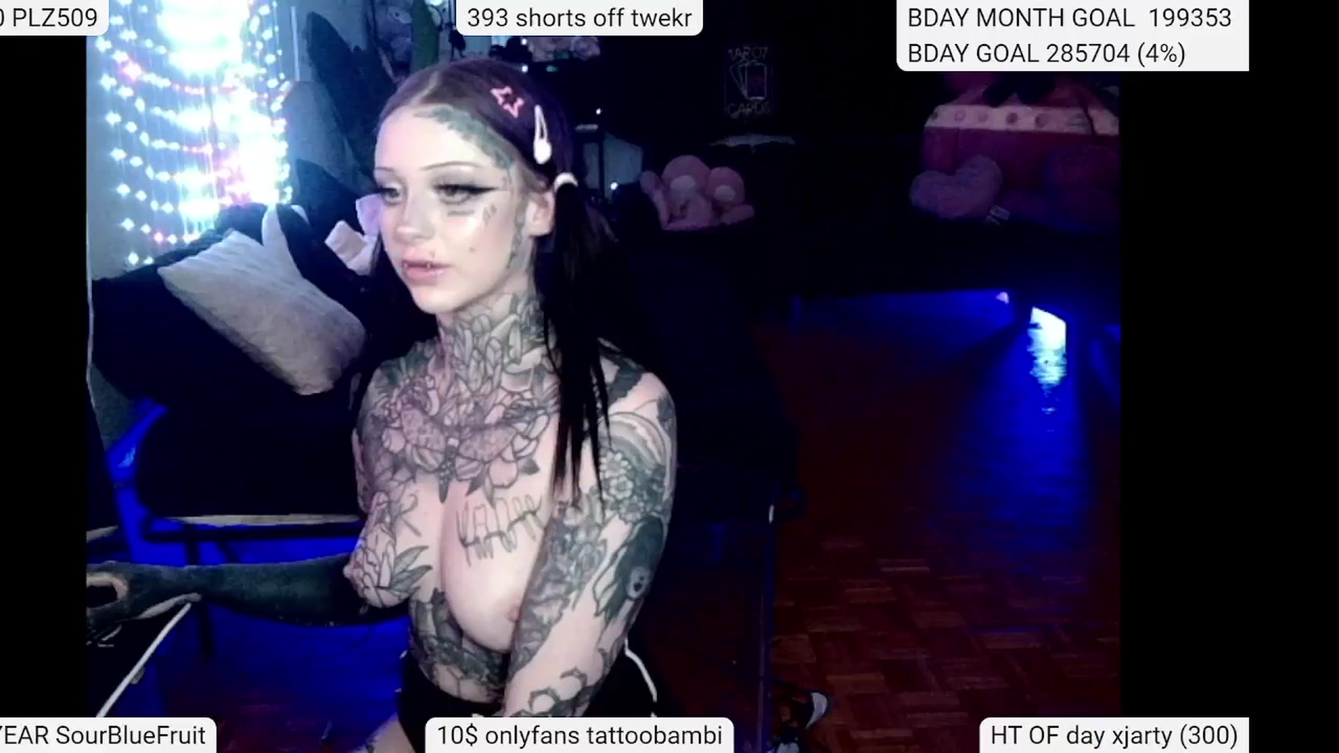 Gallery image thumbnail from Tattoobambi's myfreecams stream on, 05/31/2024, 03:15 image 15 of 20