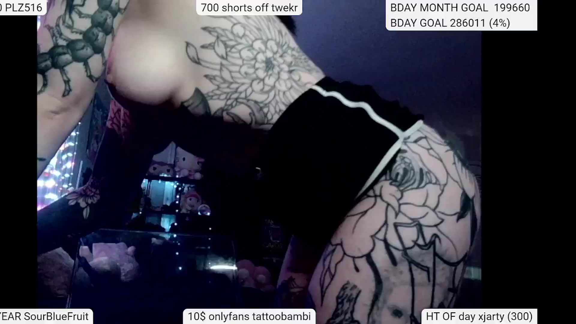 Gallery image thumbnail from Tattoobambi's myfreecams stream on, 05/31/2024, 03:15 image 9 of 20