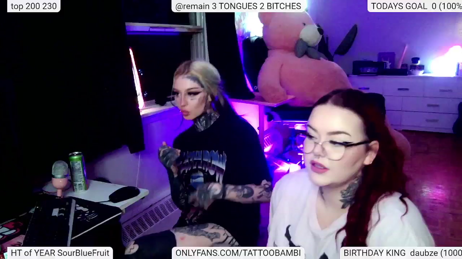 Gallery image thumbnail from Tattoobambi's myfreecams stream on, 07/07/2024, 03:41 image 19 of 20