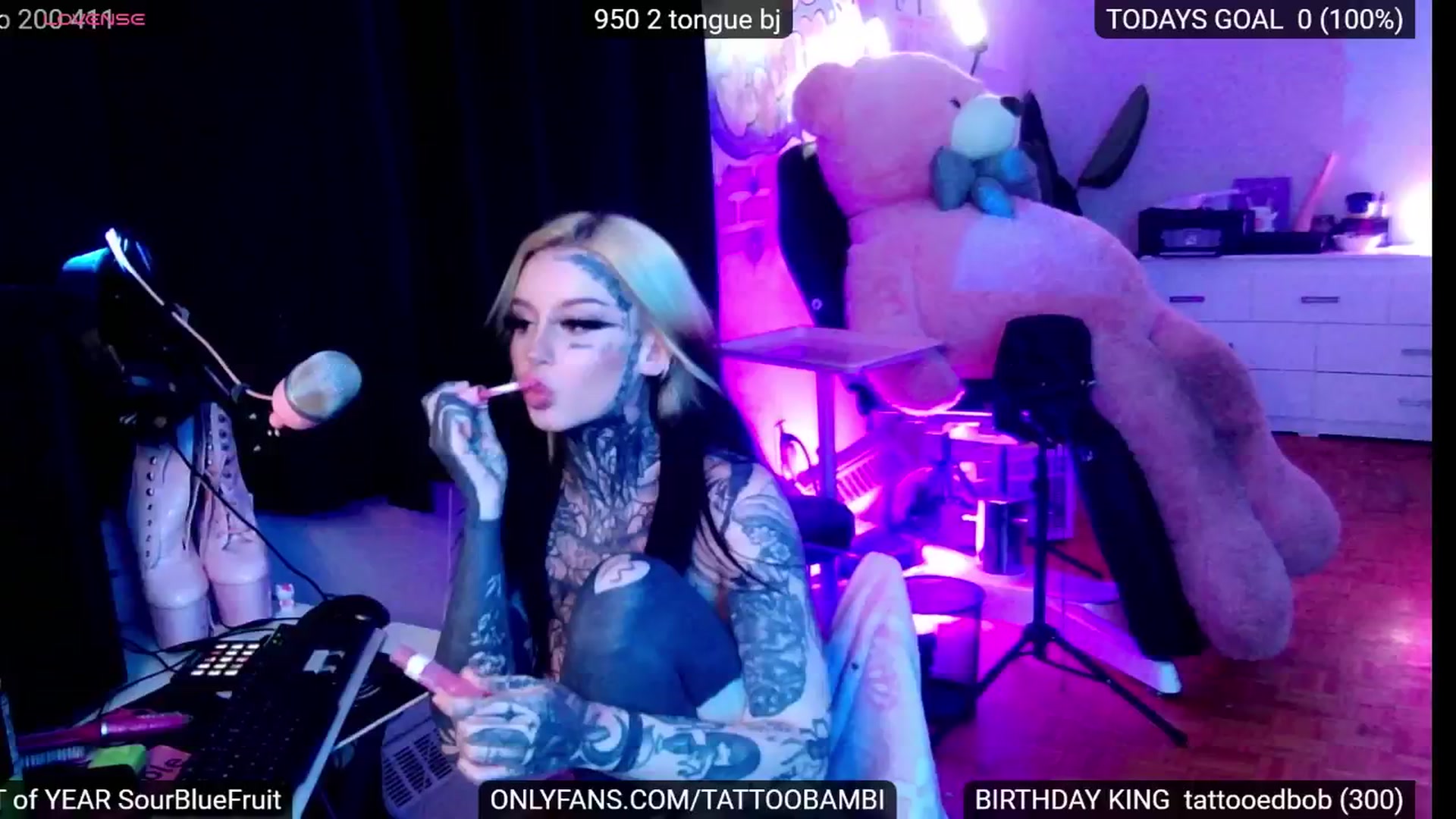 Gallery image thumbnail from Tattoobambi's myfreecams stream on, 07/11/2024, 02:44 image 11 of 20