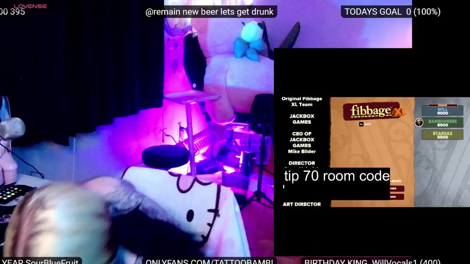 Gallery image thumbnail from Tattoobambi's myfreecams stream on, 07/12/2024, 24:06 image 20 of 20