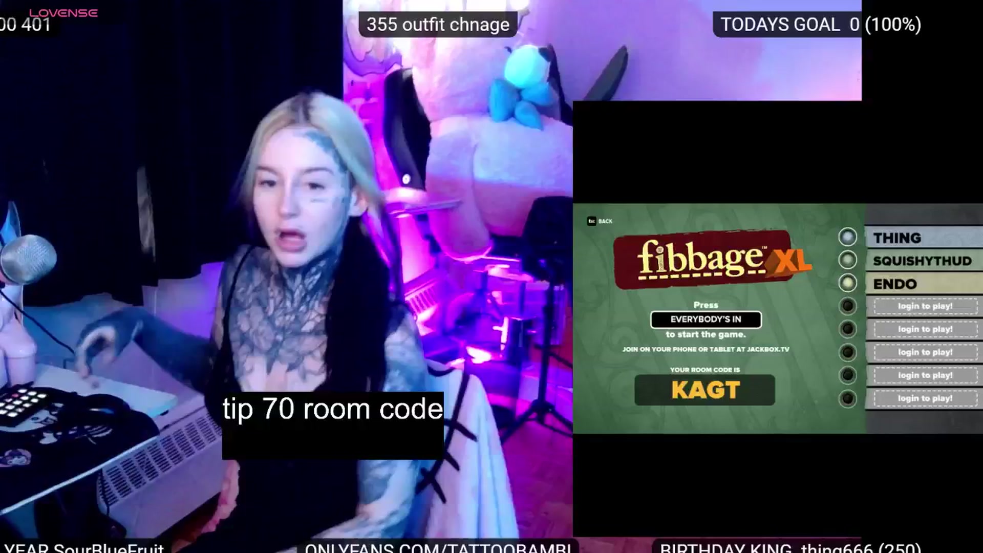 Gallery image thumbnail from Tattoobambi's myfreecams stream on, 07/12/2024, 24:06 image 10 of 20