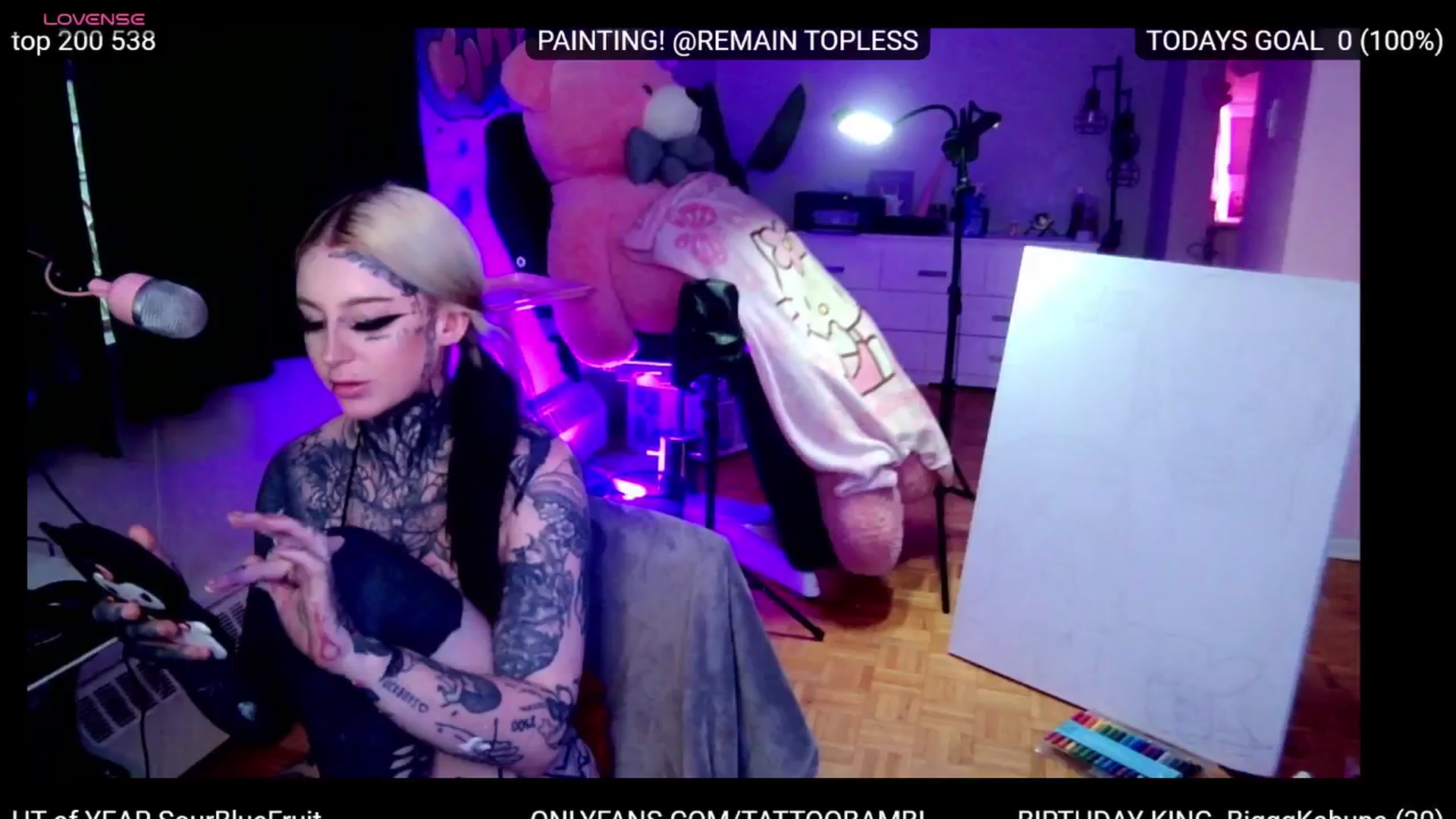 Gallery image thumbnail from Tattoobambi's myfreecams stream on, 07/16/2024, 02:56 image 2 of 20