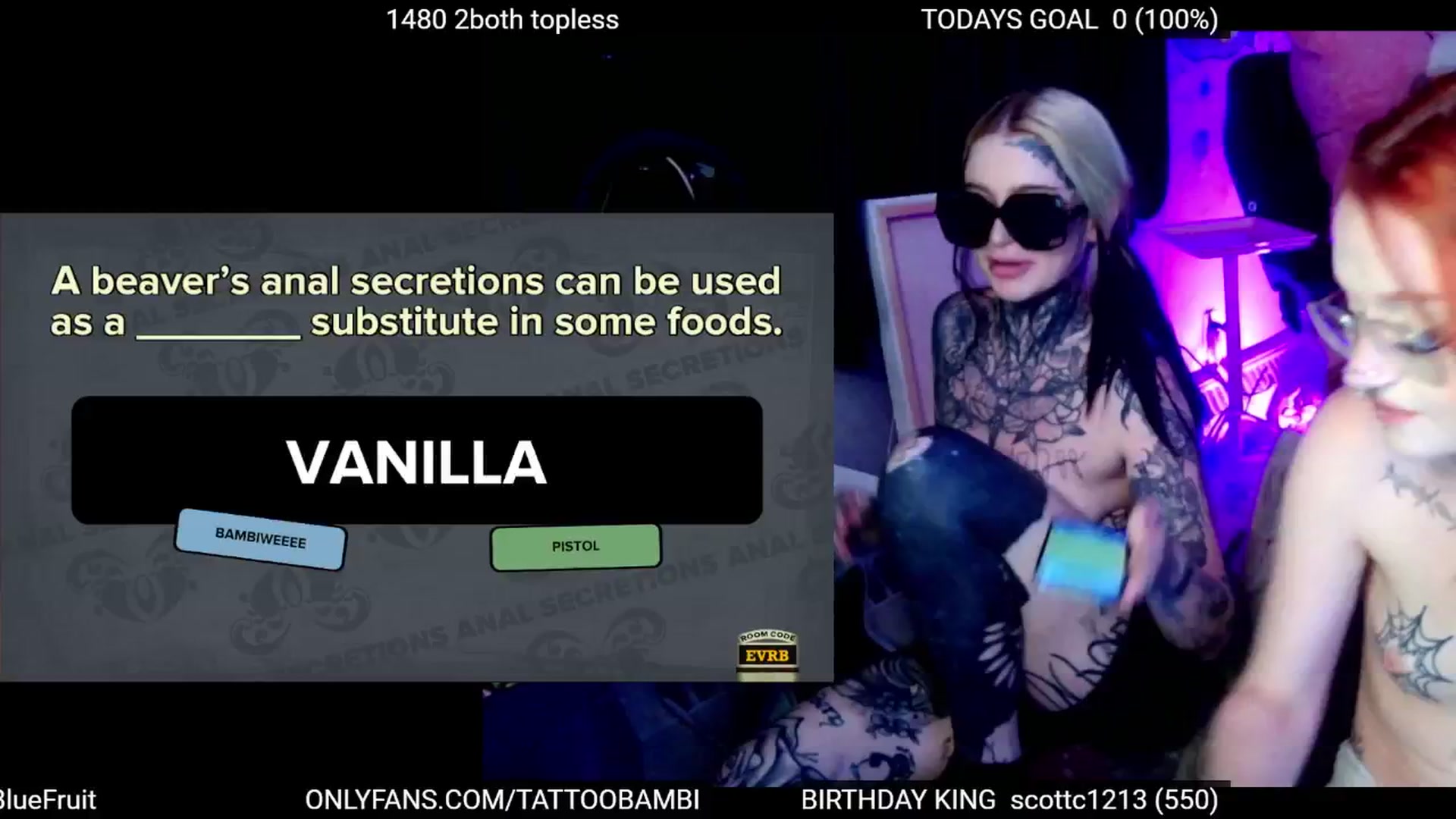 Gallery image thumbnail from Tattoobambi's myfreecams stream on, 07/18/2024, 05:01 image 12 of 20