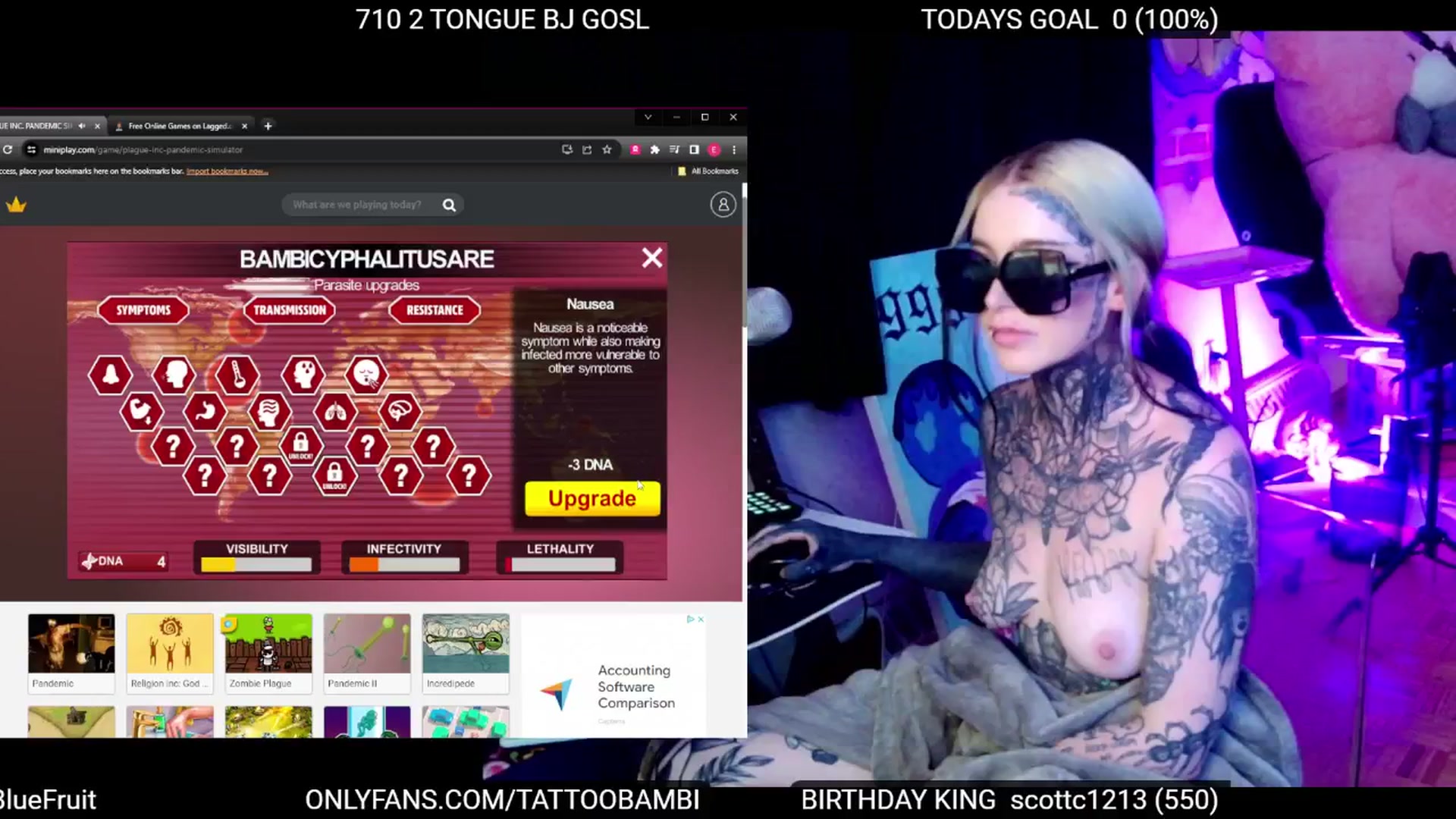 Gallery image thumbnail from Tattoobambi's myfreecams stream on, 07/18/2024, 05:01 image 4 of 20