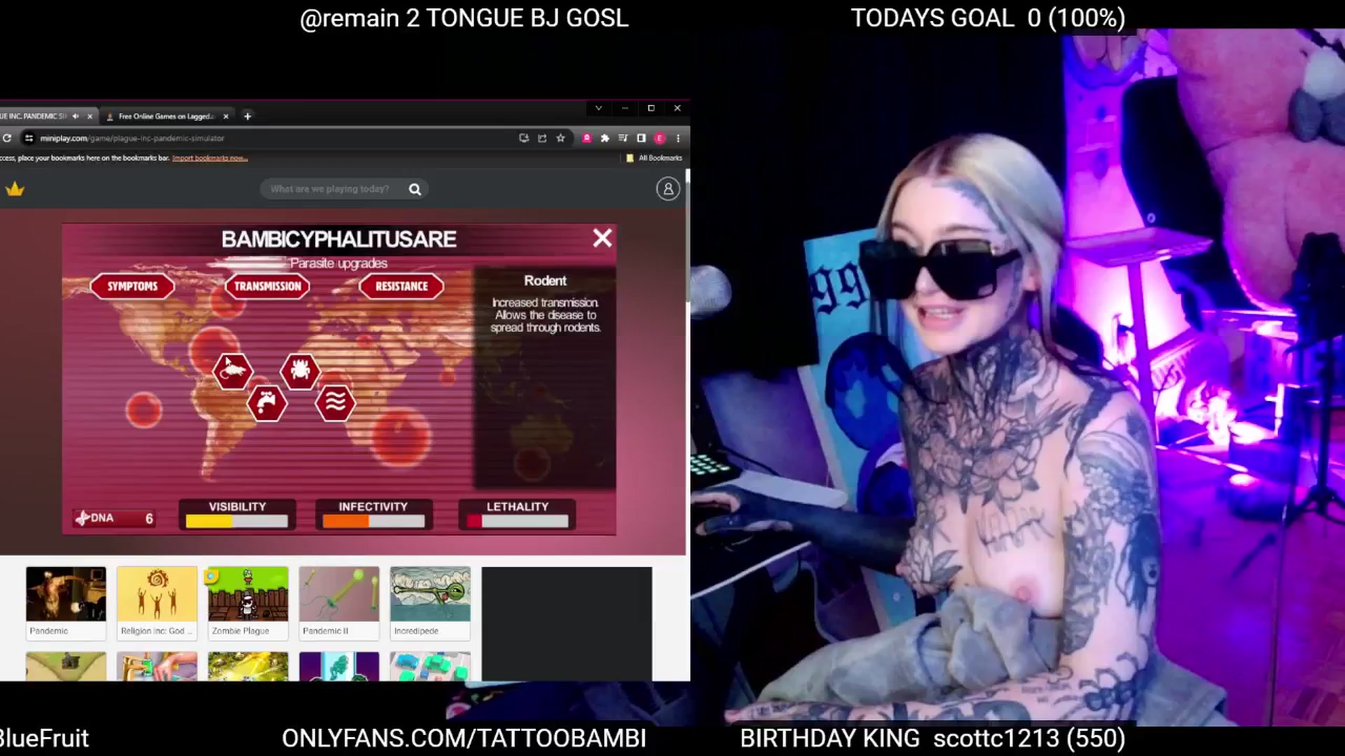 Gallery image thumbnail from Tattoobambi's myfreecams stream on, 07/18/2024, 05:01 image 6 of 20