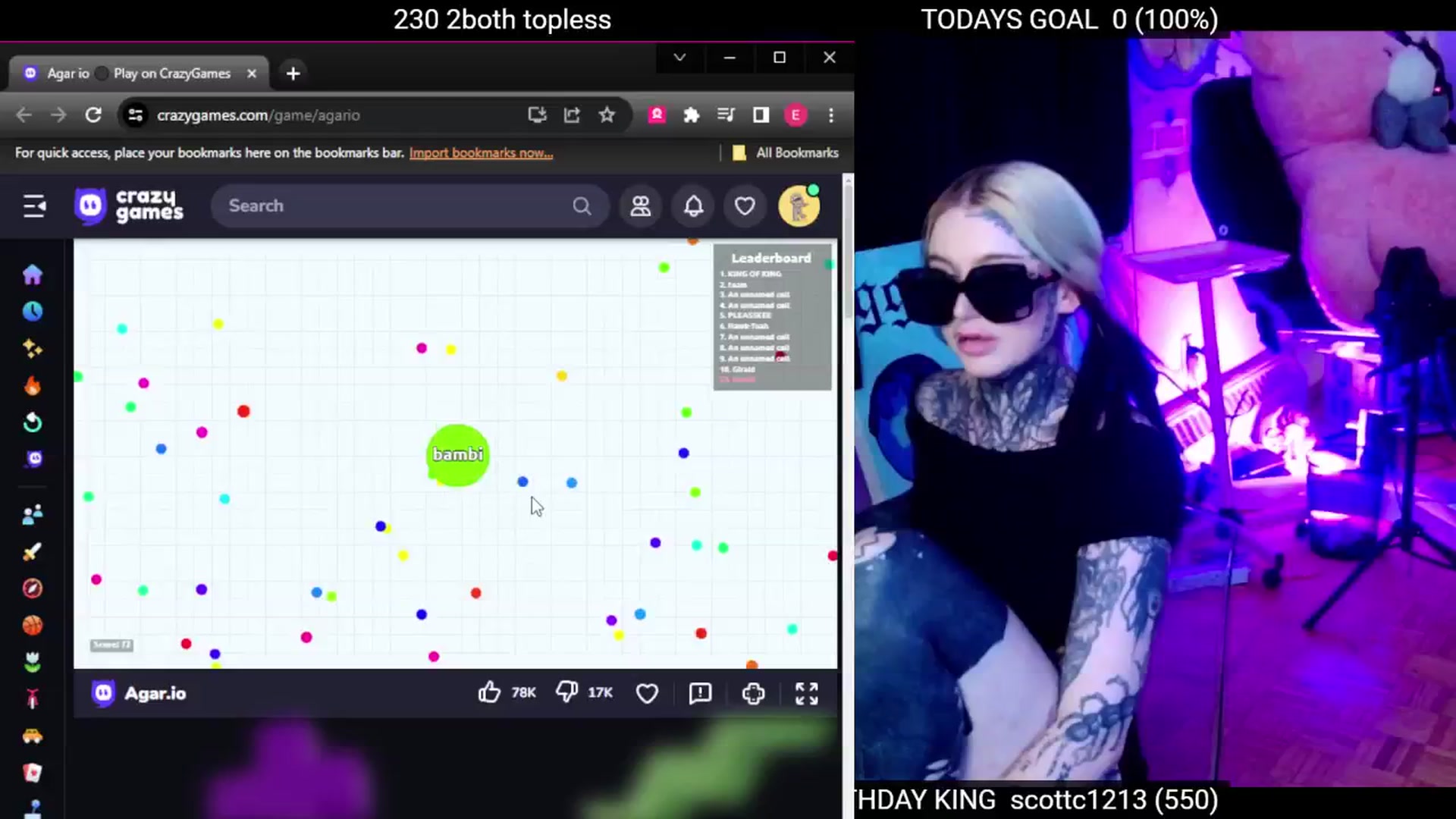 Gallery image thumbnail from Tattoobambi's myfreecams stream on, 07/18/2024, 05:01 image 8 of 20