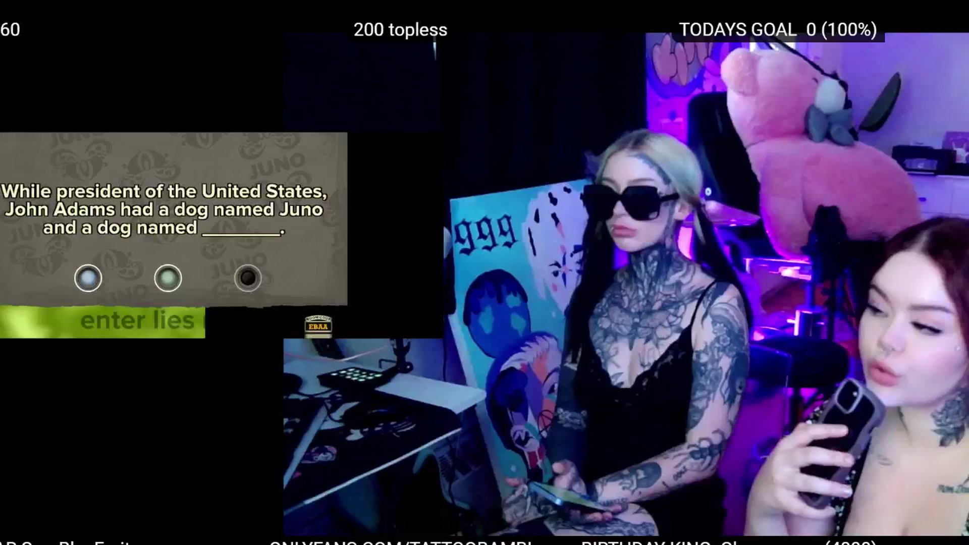 Gallery image thumbnail from Tattoobambi's myfreecams stream on, 07/20/2024, 24:57 image 11 of 20