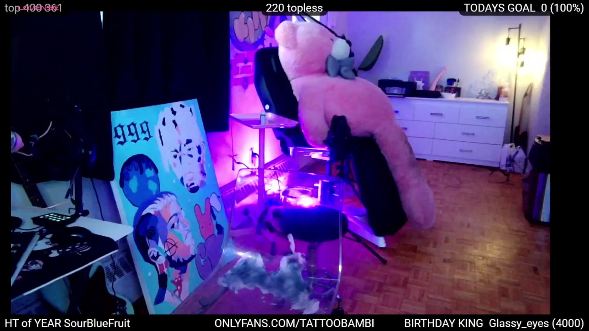 Gallery image thumbnail from Tattoobambi's myfreecams stream on, 07/20/2024, 24:57 image 8 of 20