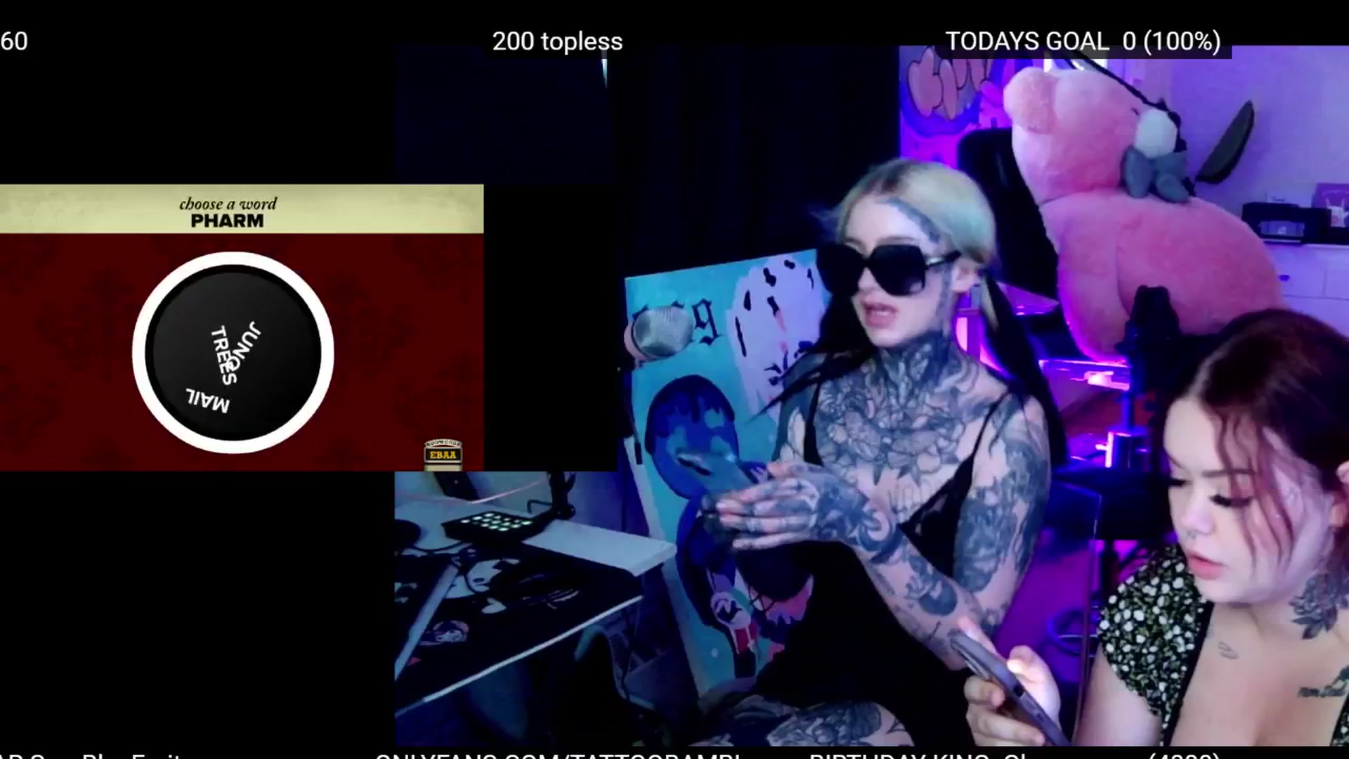 Gallery image thumbnail from Tattoobambi's myfreecams stream on, 07/20/2024, 24:57 image 10 of 20