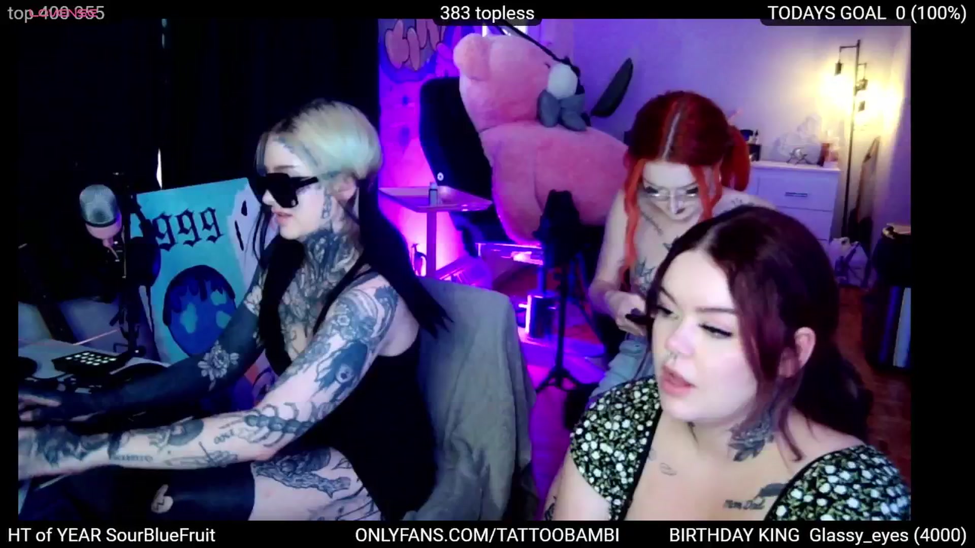 Gallery image thumbnail from Tattoobambi's myfreecams stream on, 07/20/2024, 24:57 image 15 of 20