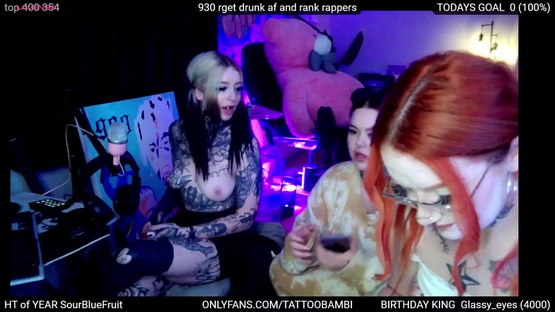 Gallery image thumbnail from Tattoobambi's myfreecams stream on, 07/20/2024, 04:25 image 5 of 20