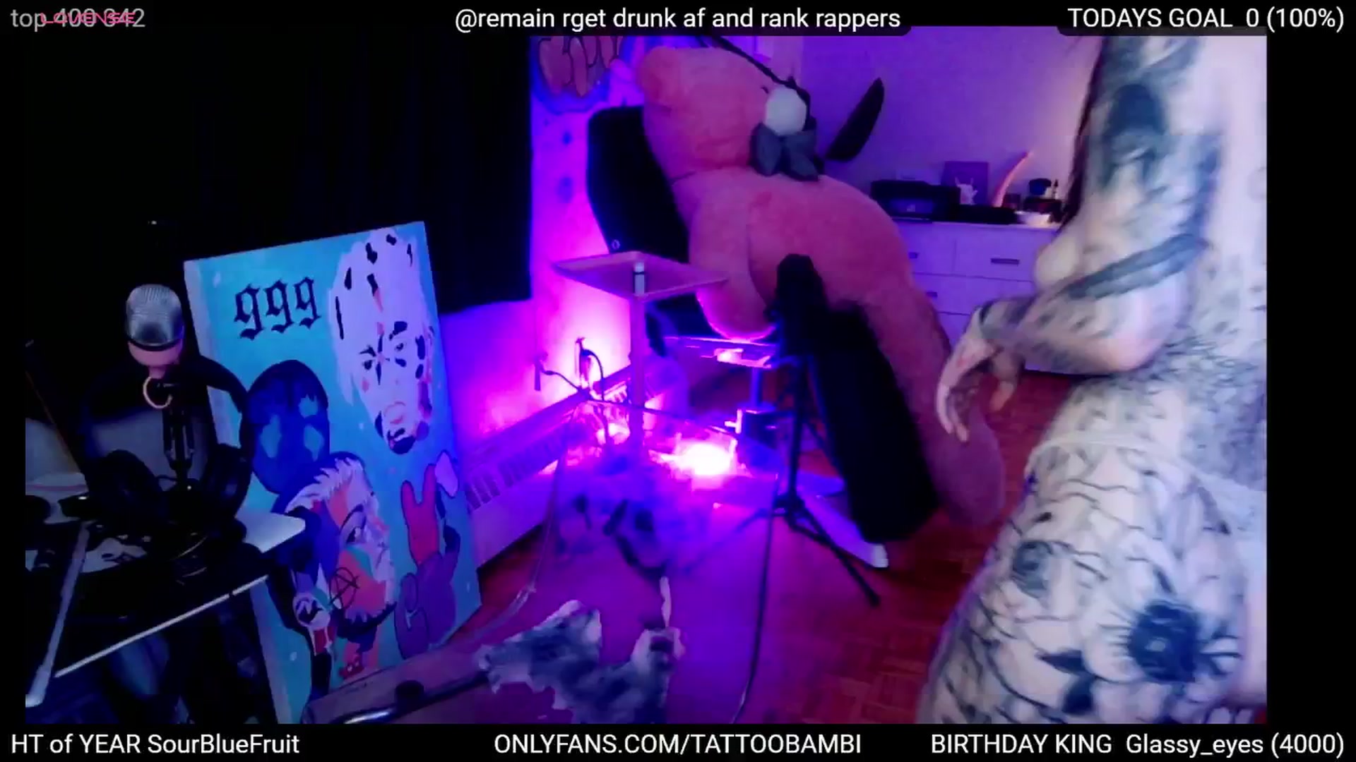 Gallery image thumbnail from Tattoobambi's myfreecams stream on, 07/20/2024, 04:25 image 17 of 20