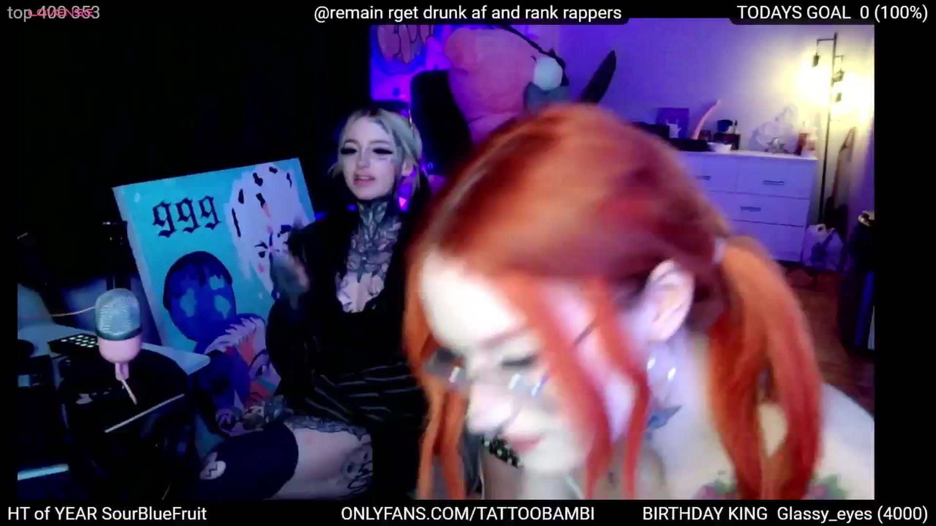 Gallery image thumbnail from Tattoobambi's myfreecams stream on, 07/20/2024, 04:25 image 1 of 20