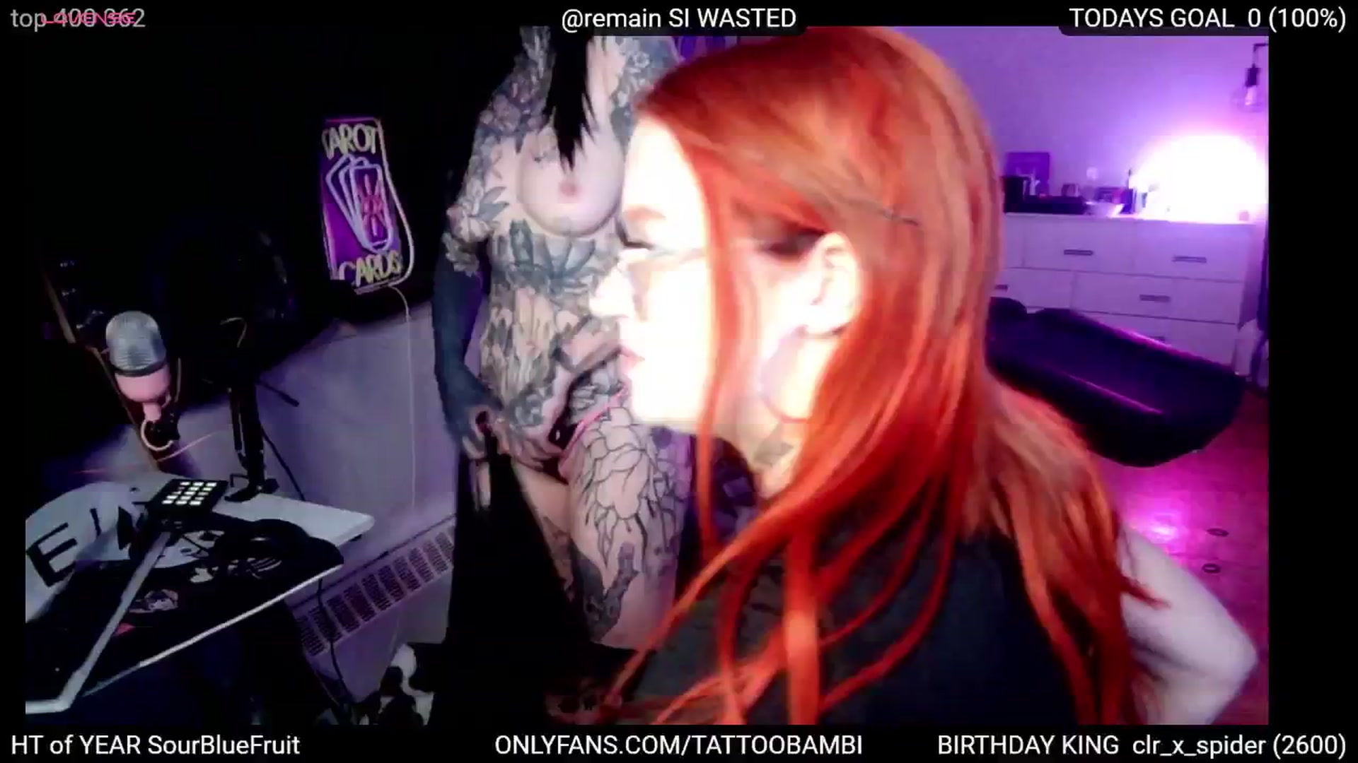 Gallery image thumbnail from Tattoobambi's myfreecams stream on, 07/25/2024, 09:21 image 1 of 20