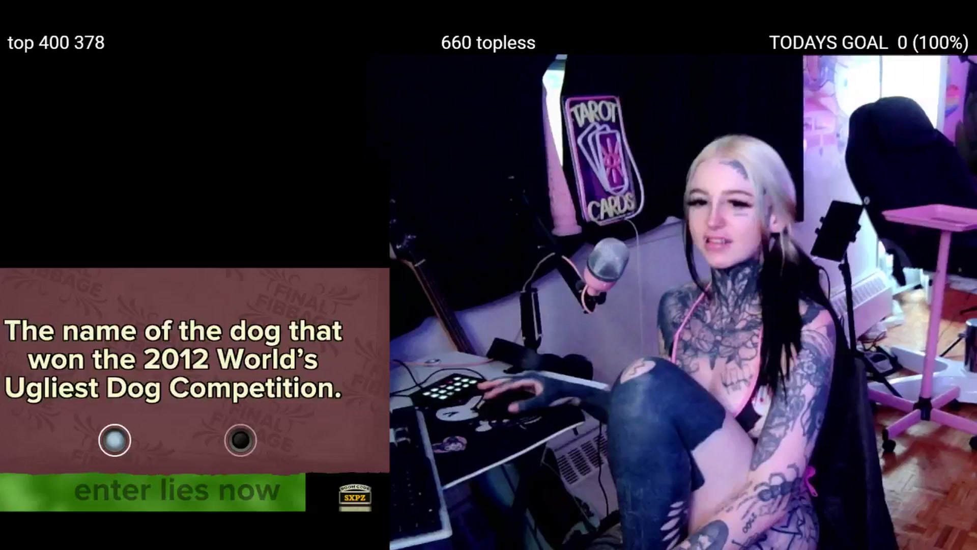 Gallery image thumbnail from Tattoobambi's myfreecams stream on, 07/27/2024, 03:31 image 3 of 20