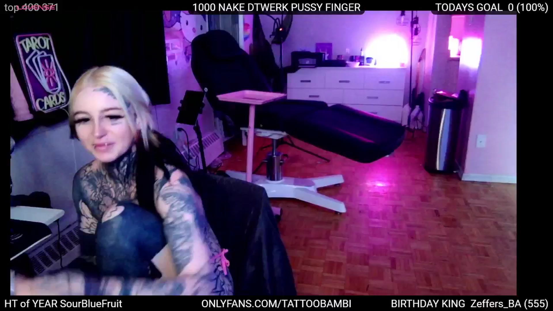 Gallery image thumbnail from Tattoobambi's myfreecams stream on, 07/27/2024, 03:31 image 9 of 20