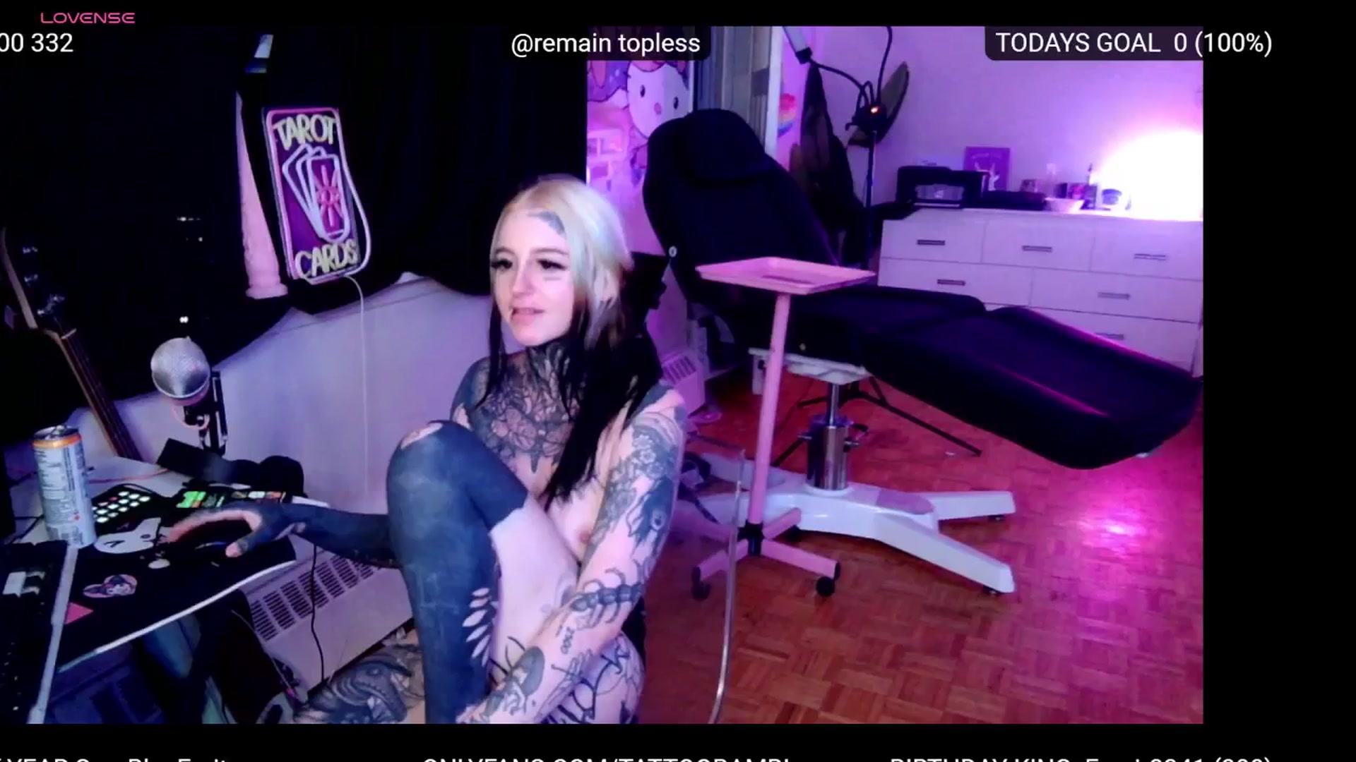 Gallery image thumbnail from Tattoobambi's myfreecams stream on, 07/27/2024, 08:08 image 13 of 20