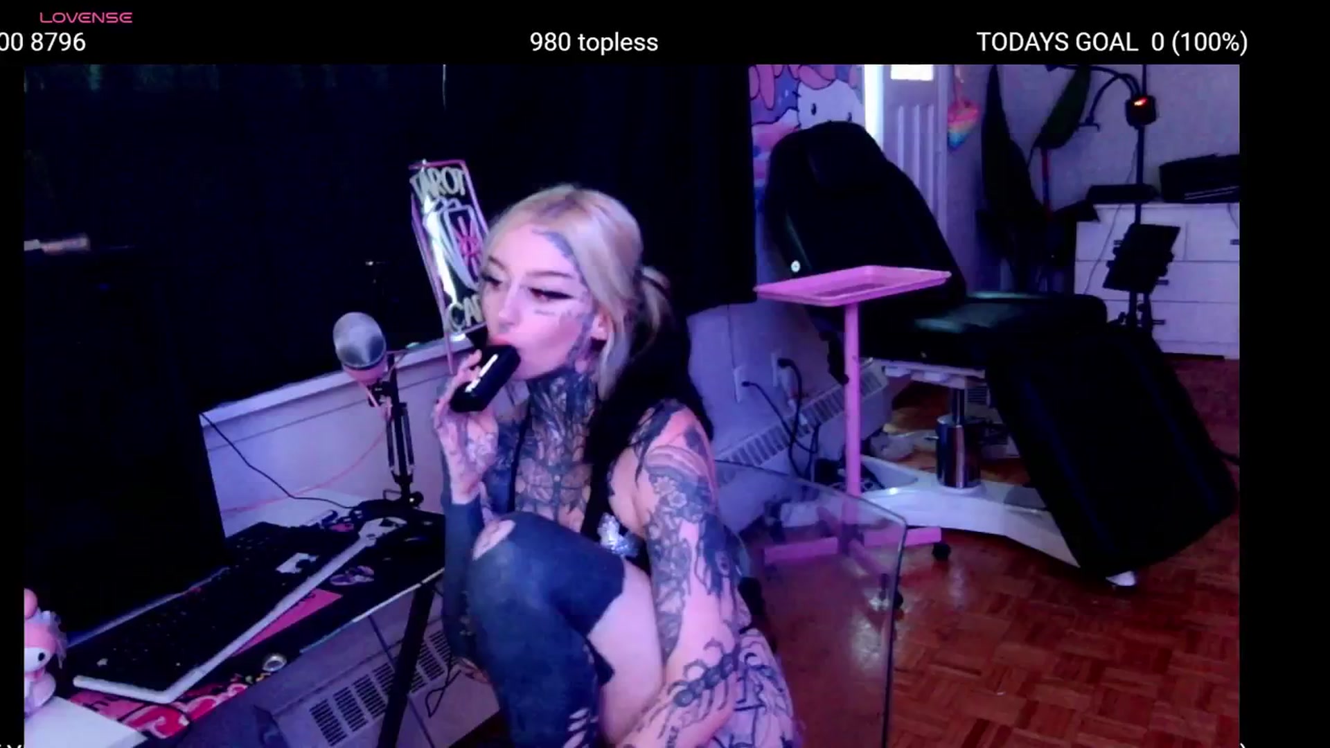 Gallery image thumbnail from Tattoobambi's myfreecams stream on, 08/10/2024, 24:24 image 3 of 20