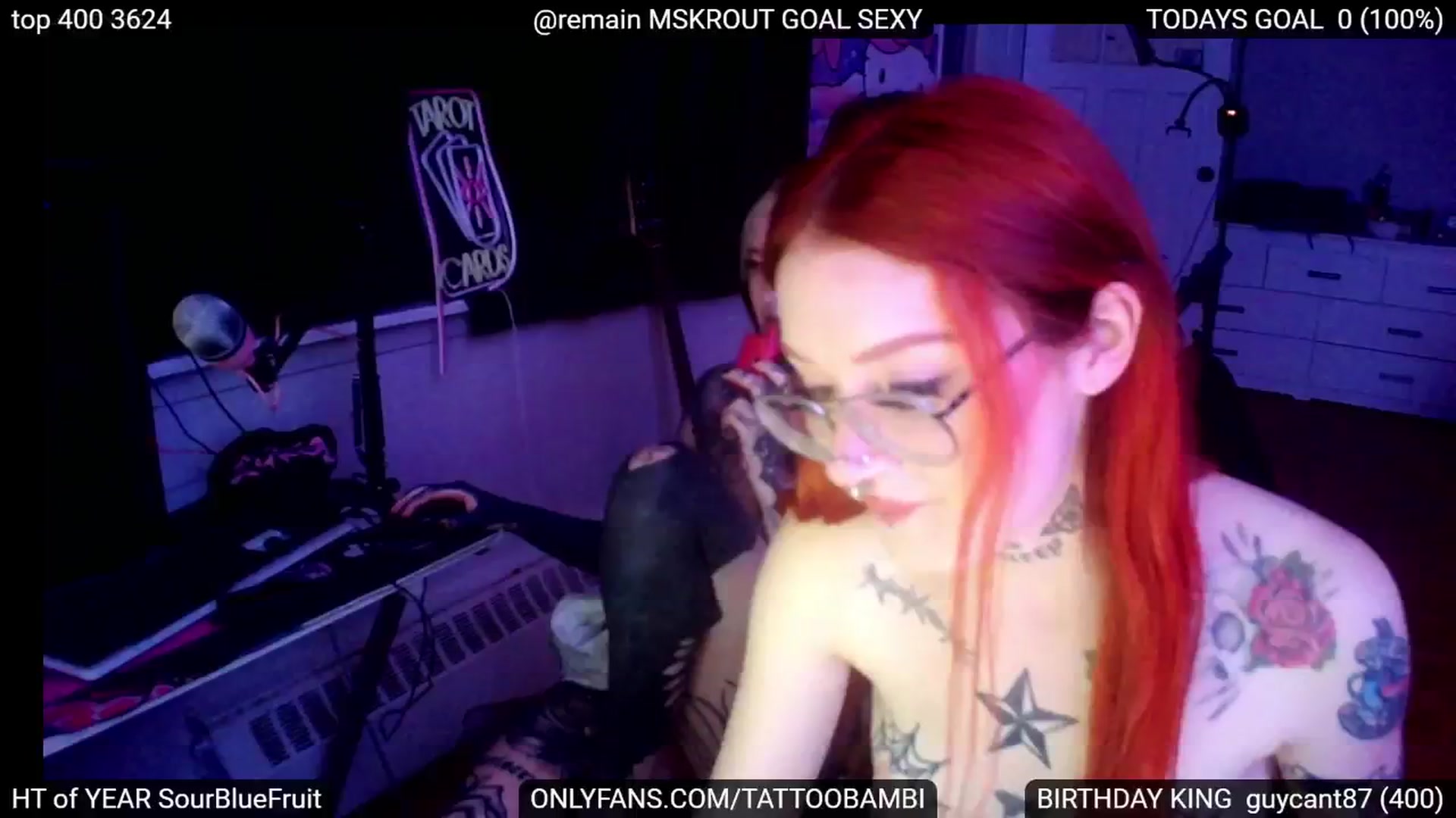 Gallery image thumbnail from Tattoobambi's myfreecams stream on, 08/10/2024, 05:06 image 14 of 20