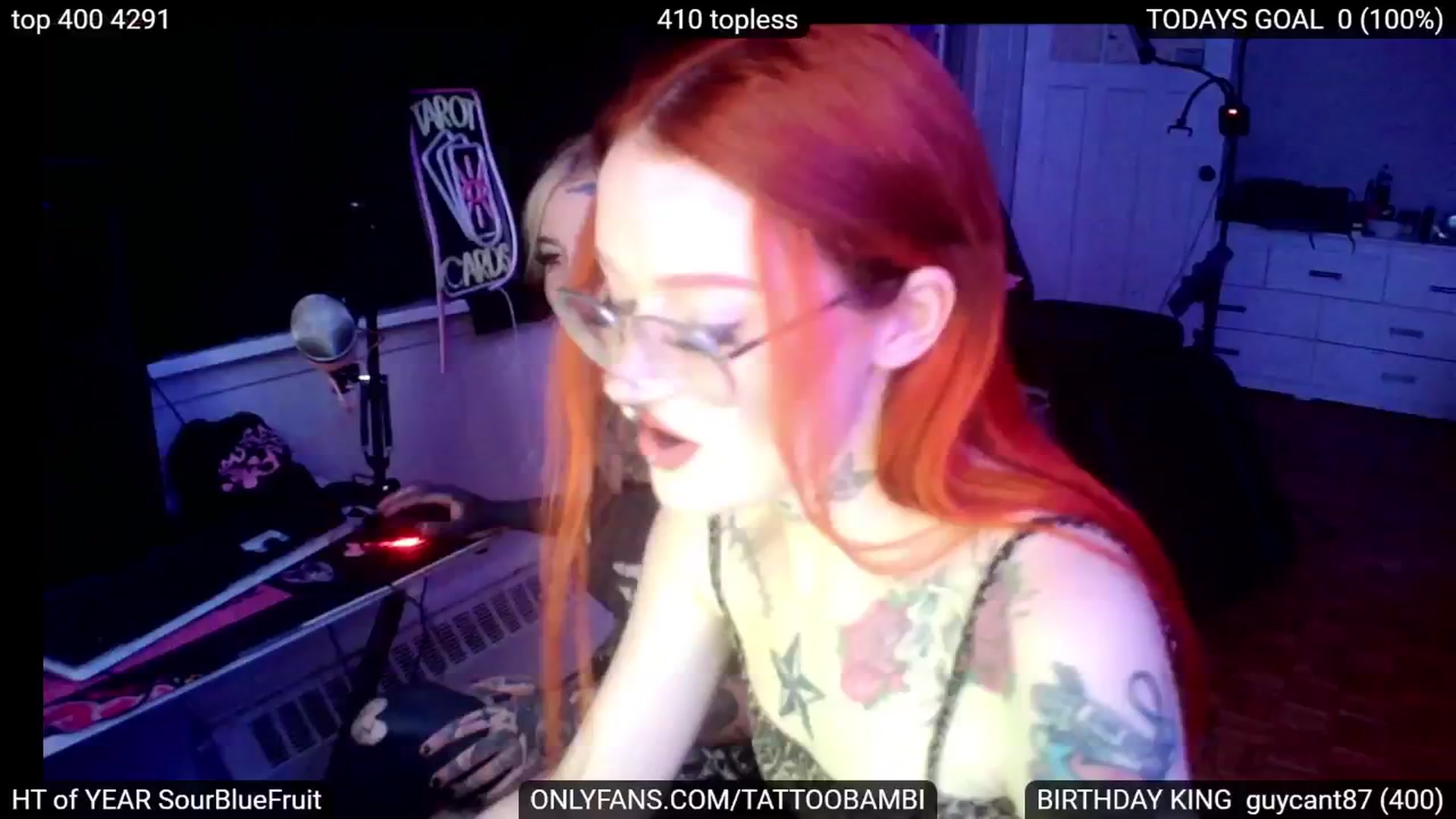 Gallery image thumbnail from Tattoobambi's myfreecams stream on, 08/10/2024, 05:06 image 5 of 20