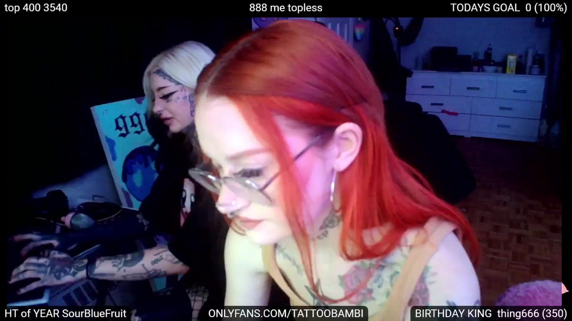 Gallery image thumbnail from Tattoobambi's myfreecams stream on, 08/15/2024, 05:46 image 10 of 20