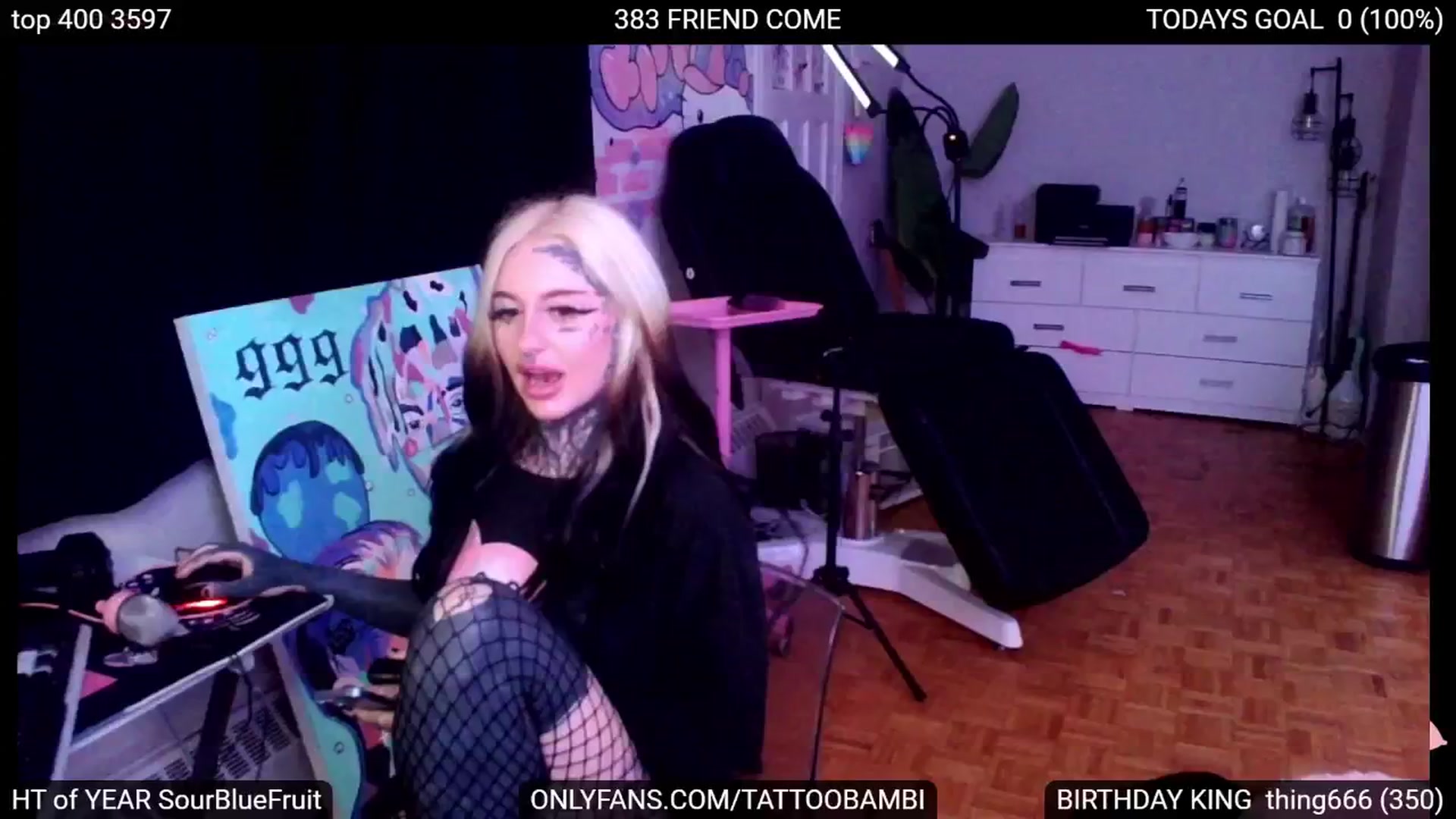 Gallery image thumbnail from Tattoobambi's myfreecams stream on, 08/15/2024, 05:46 image 9 of 20