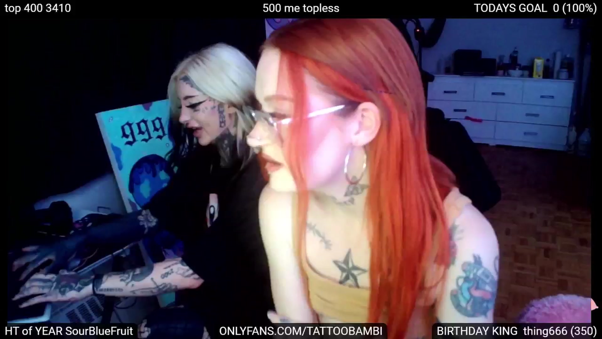 Gallery image thumbnail from Tattoobambi's myfreecams stream on, 08/15/2024, 05:46 image 11 of 20