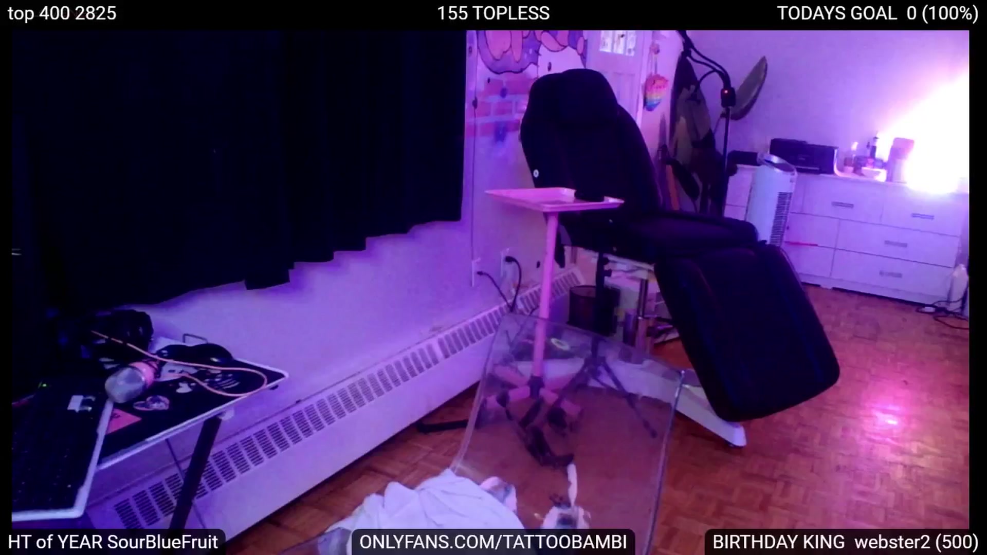Gallery image thumbnail from Tattoobambi's myfreecams stream on, 08/21/2024, 02:36 image 10 of 20