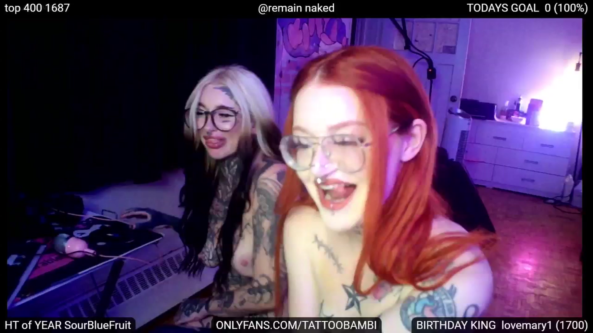 Gallery image thumbnail from Tattoobambi's myfreecams stream on, 08/21/2024, 03:00 image 4 of 20