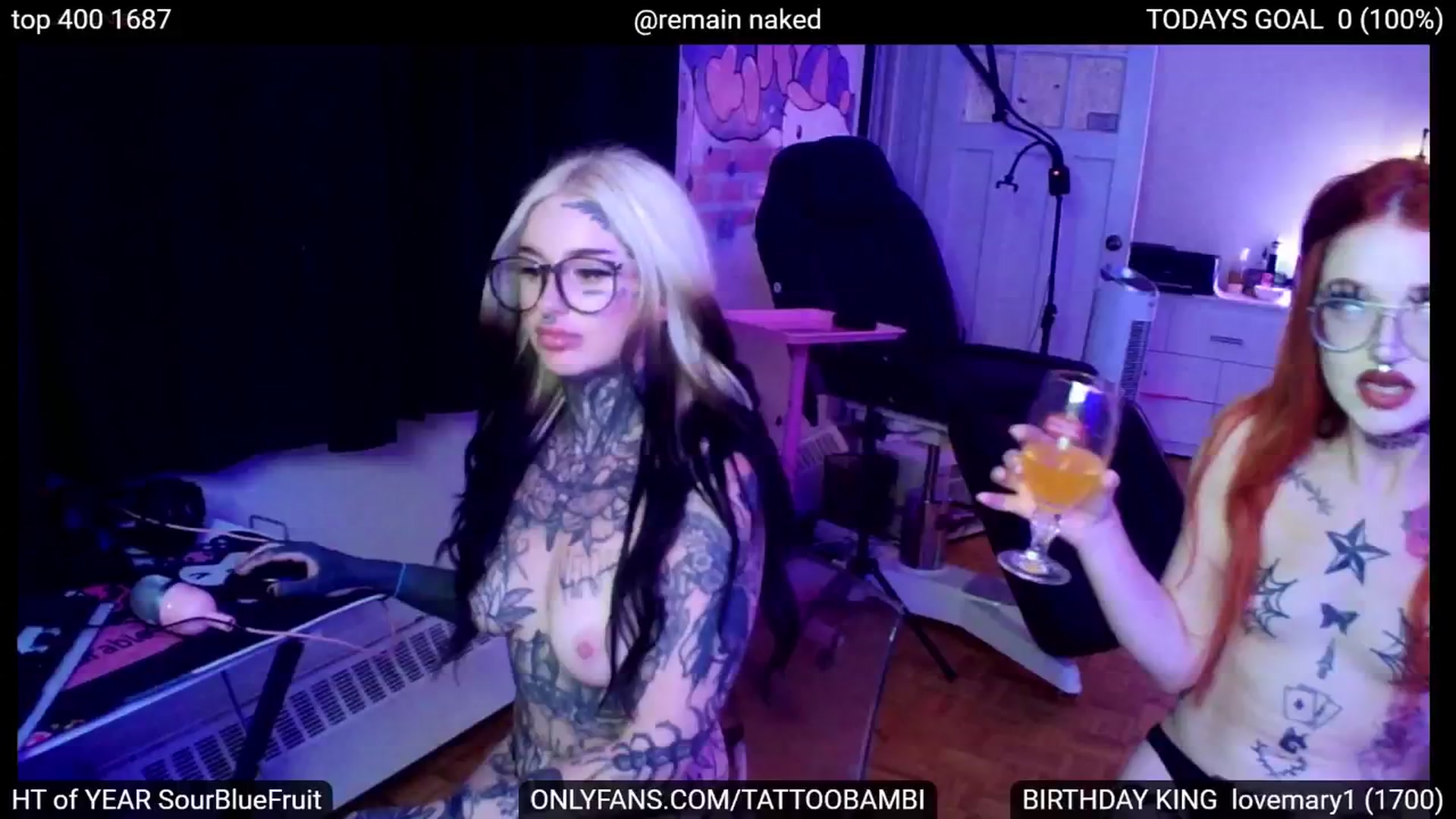 Gallery image thumbnail from Tattoobambi's myfreecams stream on, 08/21/2024, 03:00 image 2 of 20