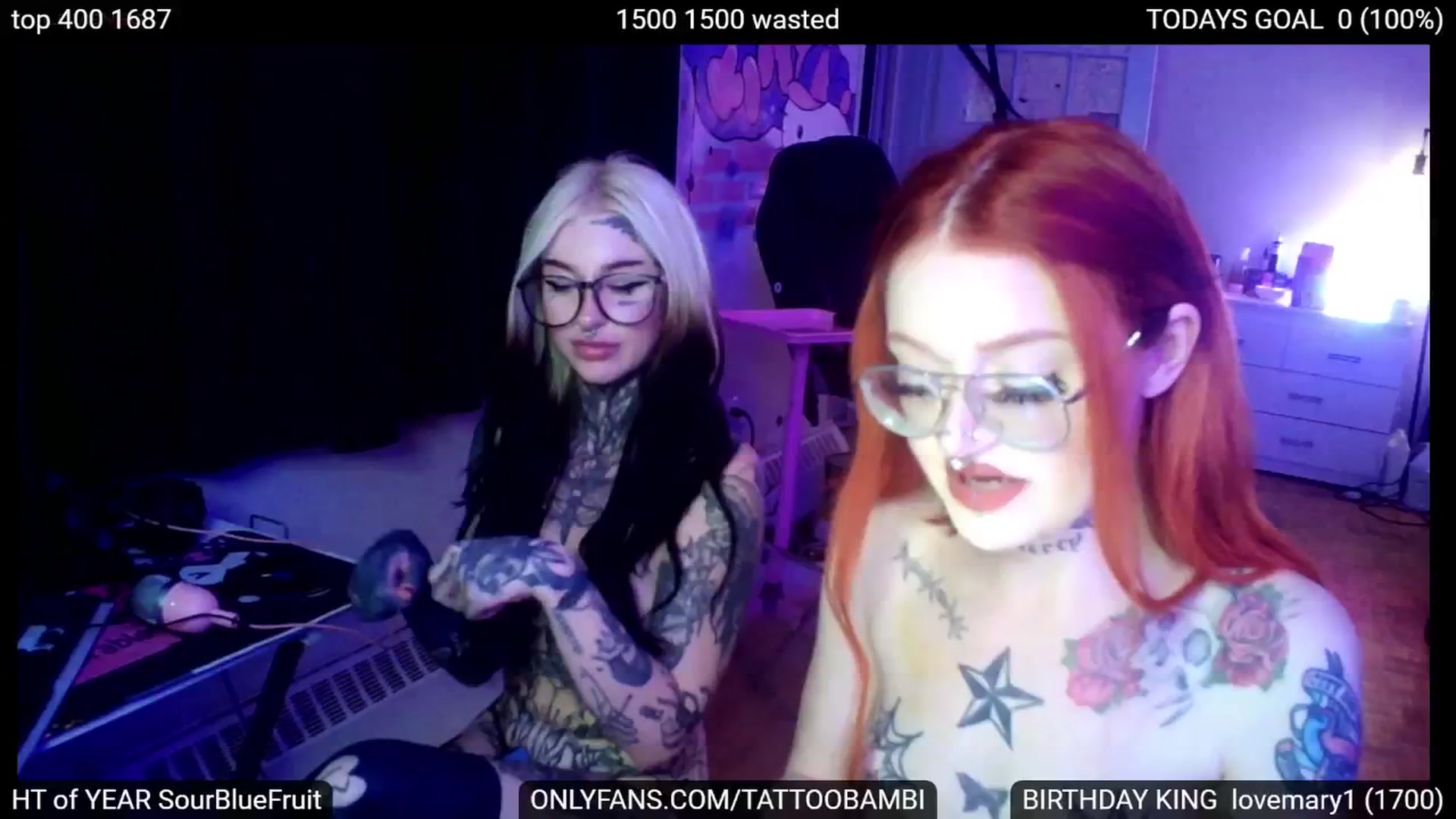Gallery image thumbnail from Tattoobambi's myfreecams stream on, 08/21/2024, 03:00 image 15 of 20