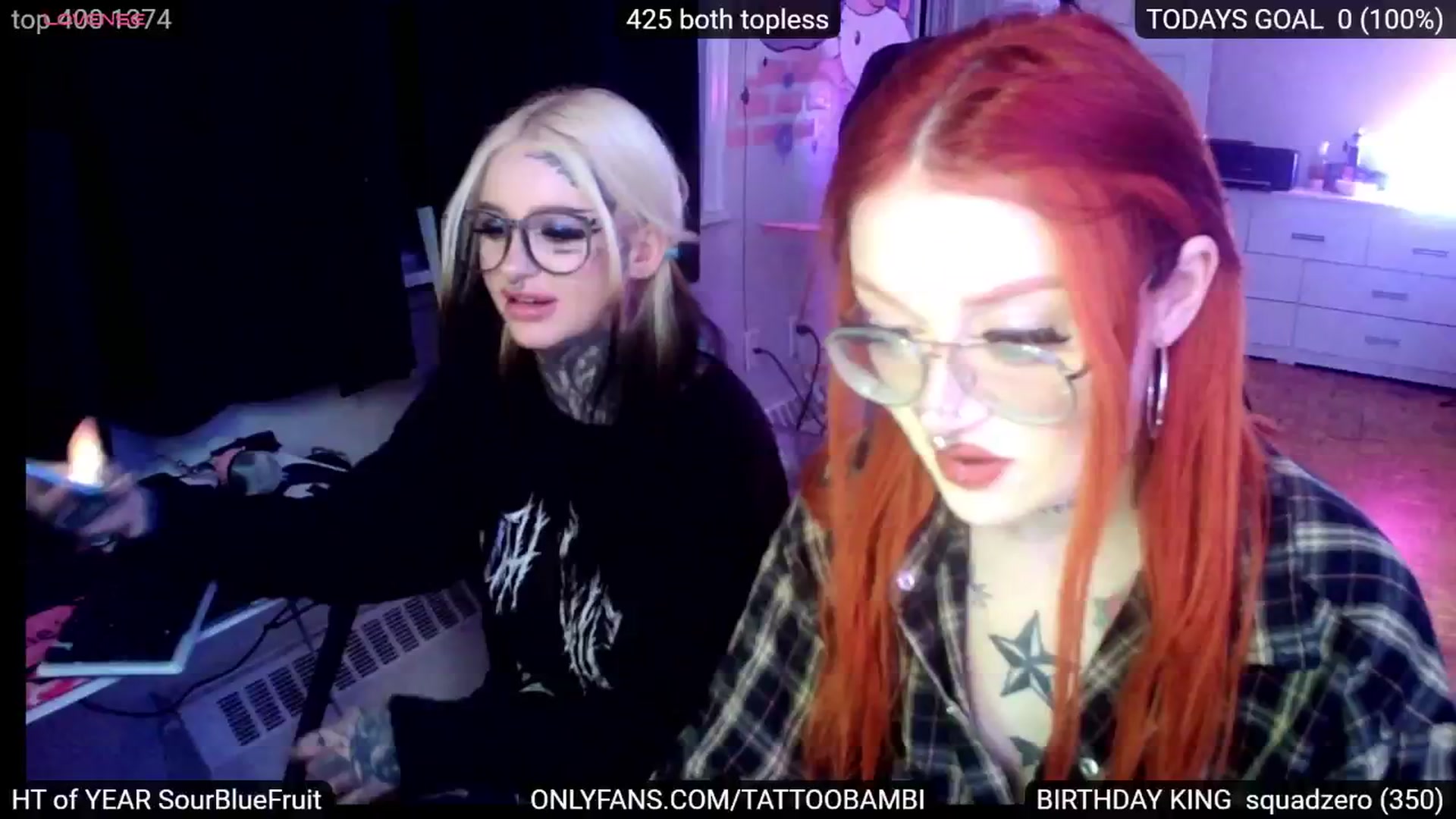 Gallery image thumbnail from Tattoobambi's myfreecams stream on, 08/23/2024, 04:03 image 8 of 20