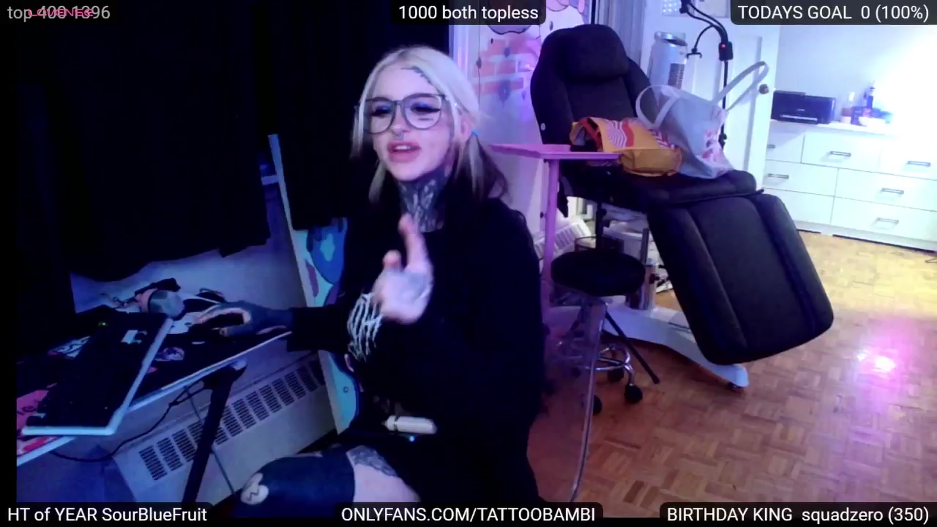 Gallery image thumbnail from Tattoobambi's myfreecams stream on, 08/23/2024, 04:03 image 5 of 20