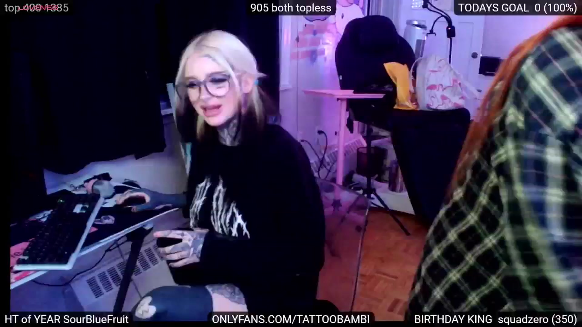 Gallery image thumbnail from Tattoobambi's myfreecams stream on, 08/23/2024, 04:03 image 6 of 20